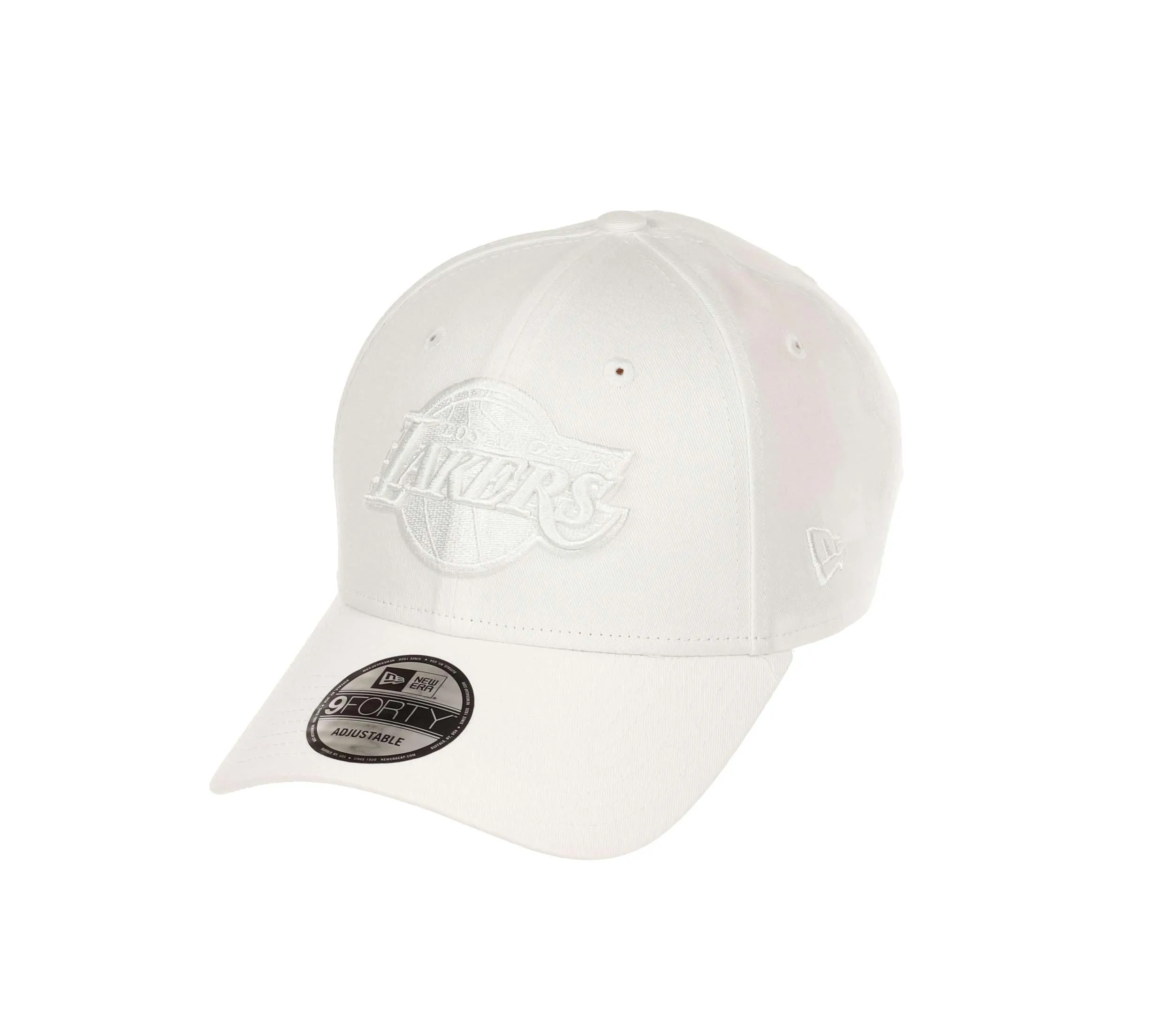 New Era Los Angeles Lakers NBA Essential 9Forty Adjustable Hat - White - immagine 1