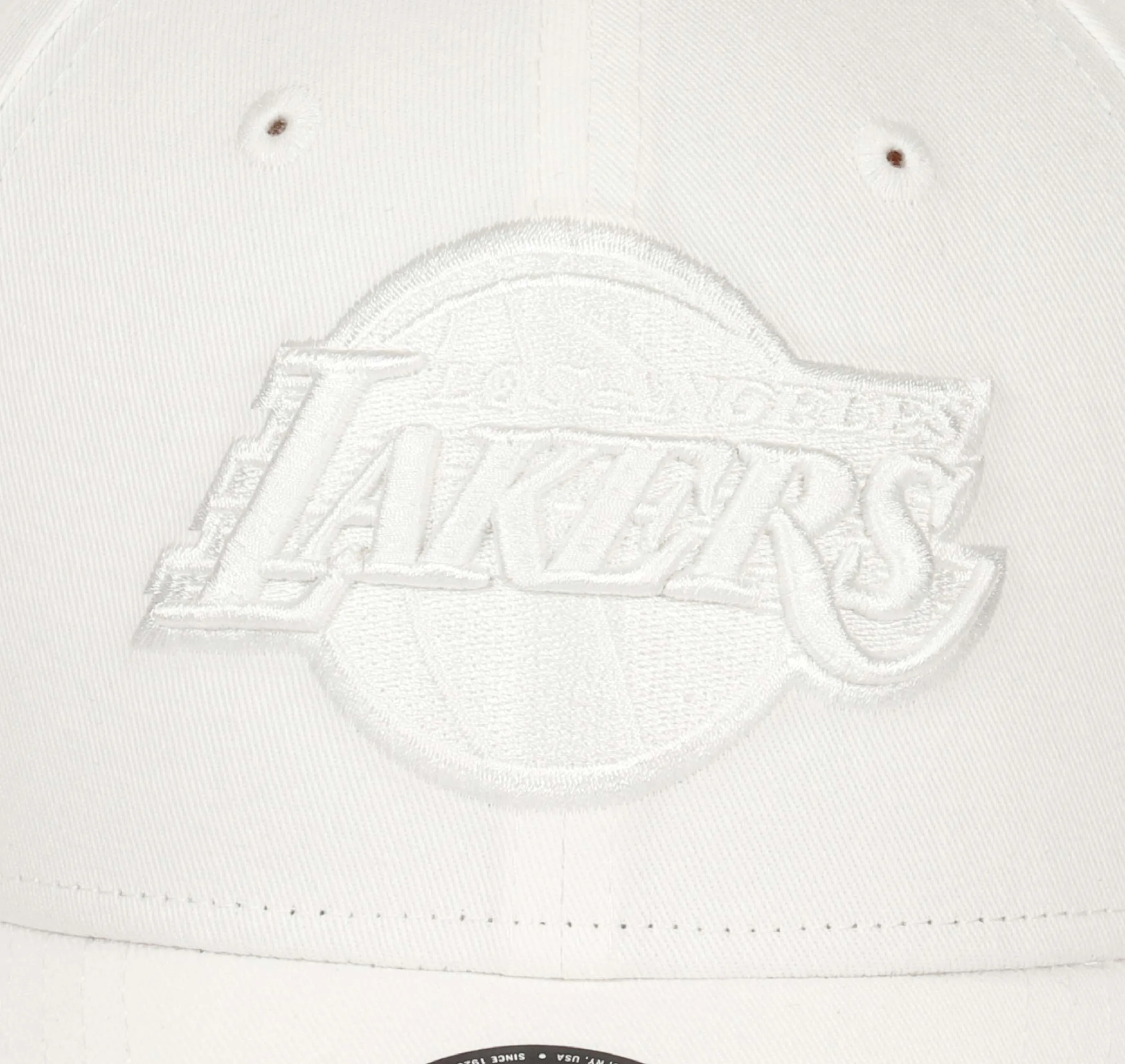 New Era Los Angeles Lakers NBA Essential 9Forty Adjustable Hat - White - immagine 3
