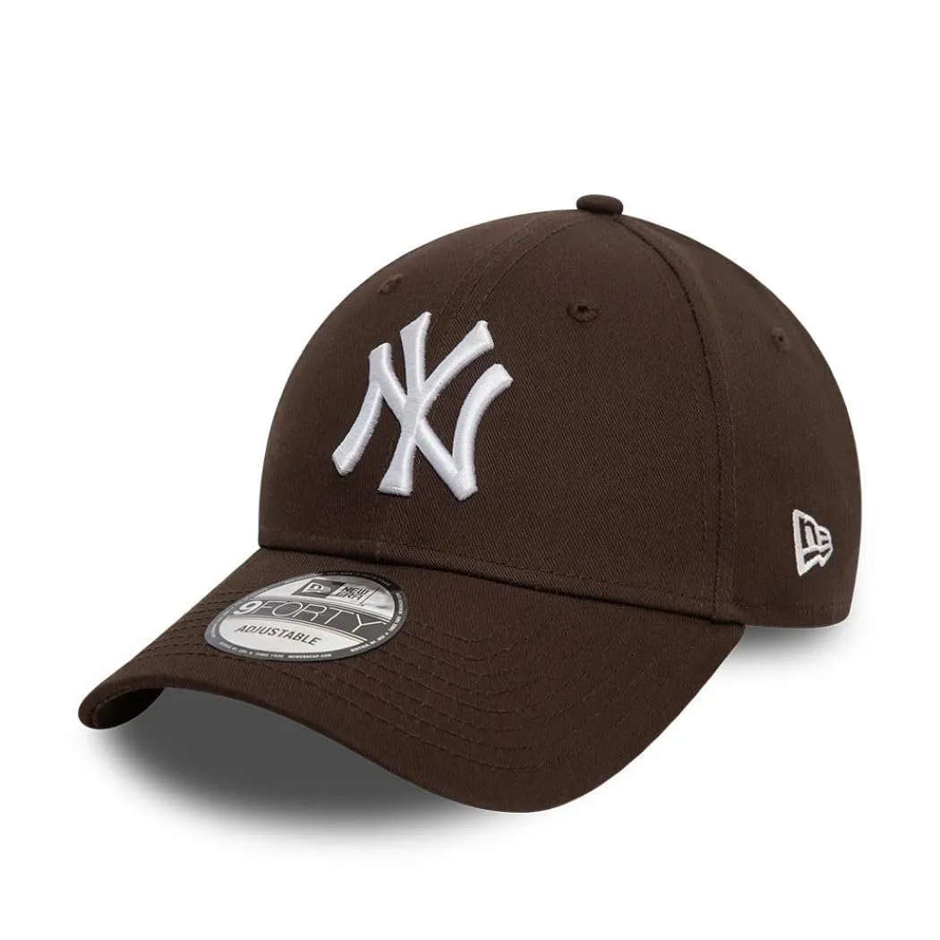 New Era New York Yankees MLB League Essential 9Forty Adjustable Hat - Brown - immagine 1