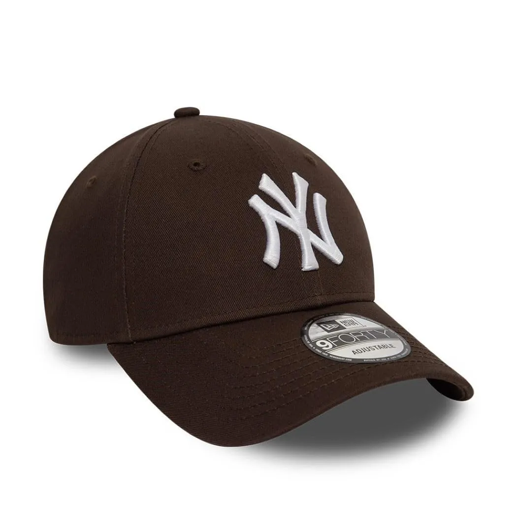 New Era New York Yankees MLB League Essential 9Forty Adjustable Hat - Brown - immagine 3