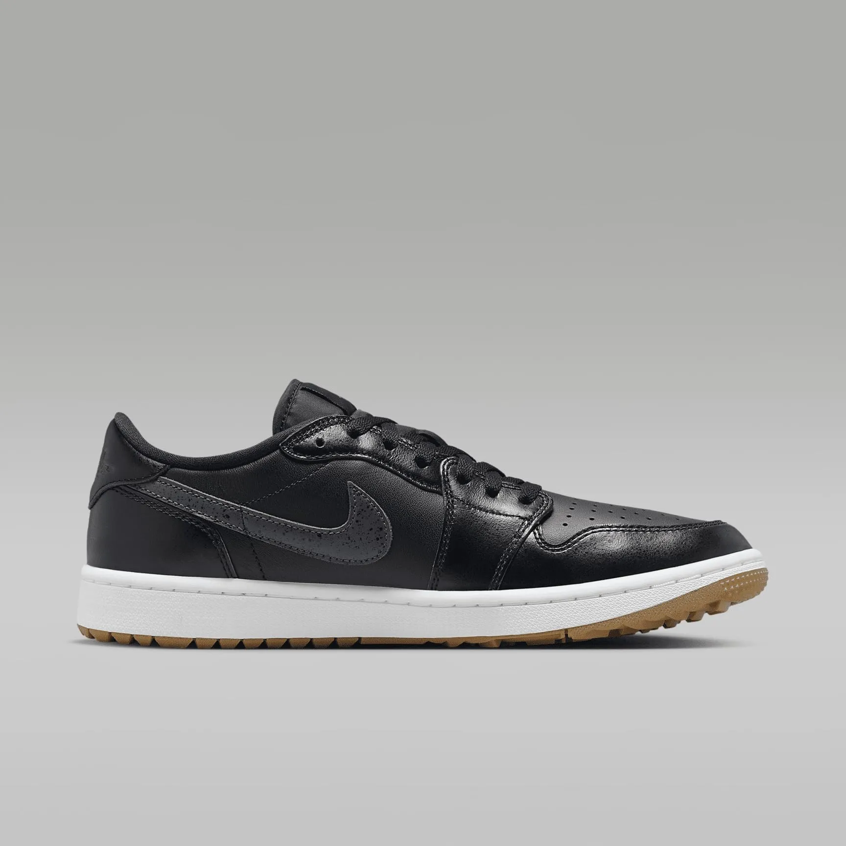 Nike Air Jordan 1 Low G Golf Shoes DD9315-005 Black/Medium Brown Gum/White/Anthracite Size 38.5 - immagine 3