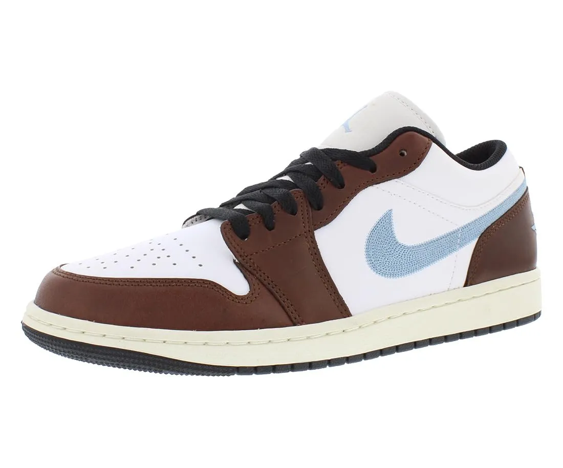 Nike Air Jordan 1 Low SE Bianco/Blu Grigio-Nero-Vela 47.5 EU - immagine 1