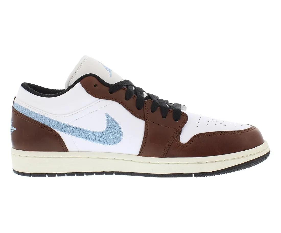 Nike Air Jordan 1 Low SE Bianco/Blu Grigio-Nero-Vela 47.5 EU - immagine 2