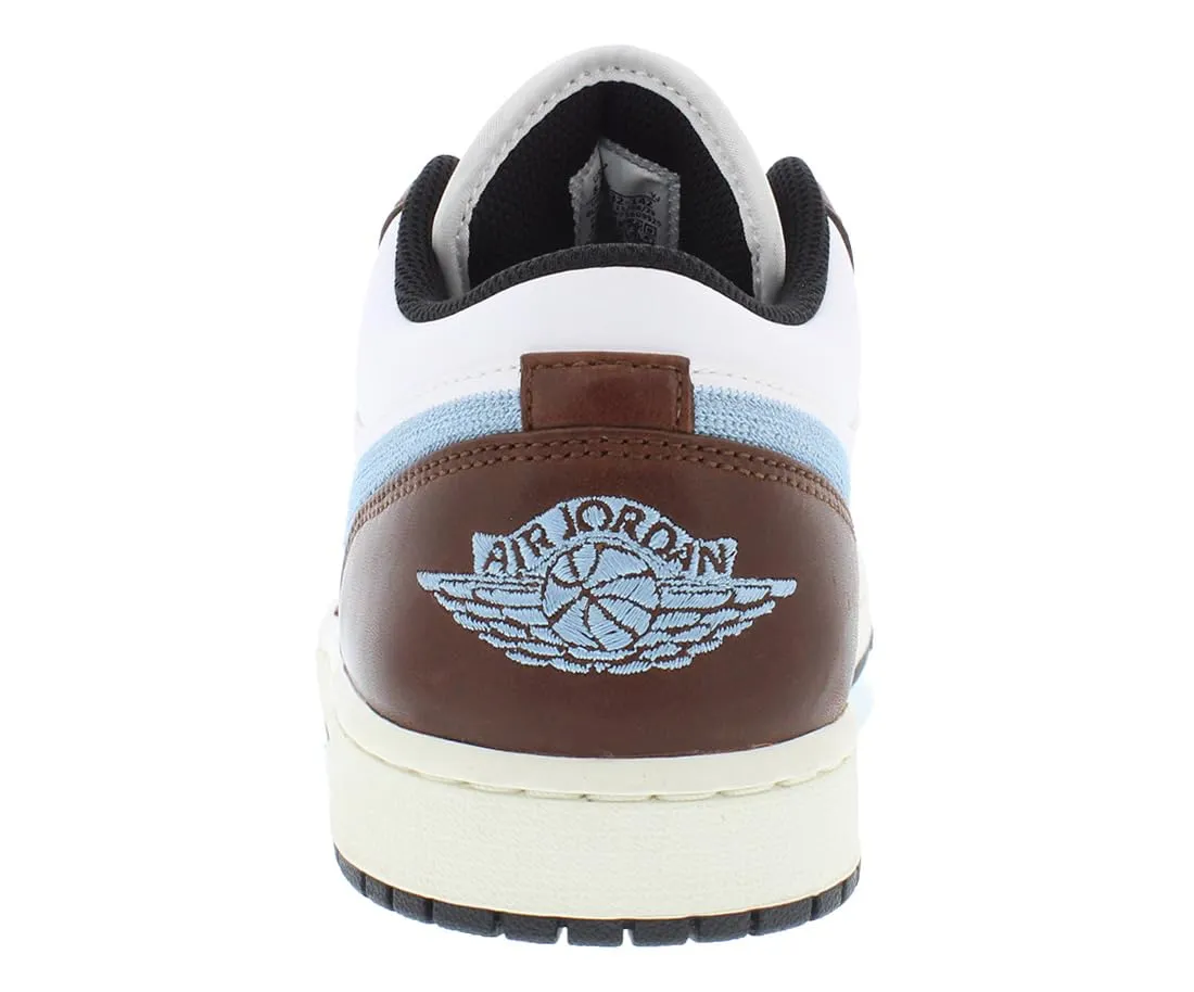 Nike Air Jordan 1 Low SE Bianco/Blu Grigio-Nero-Vela 47.5 EU - immagine 3