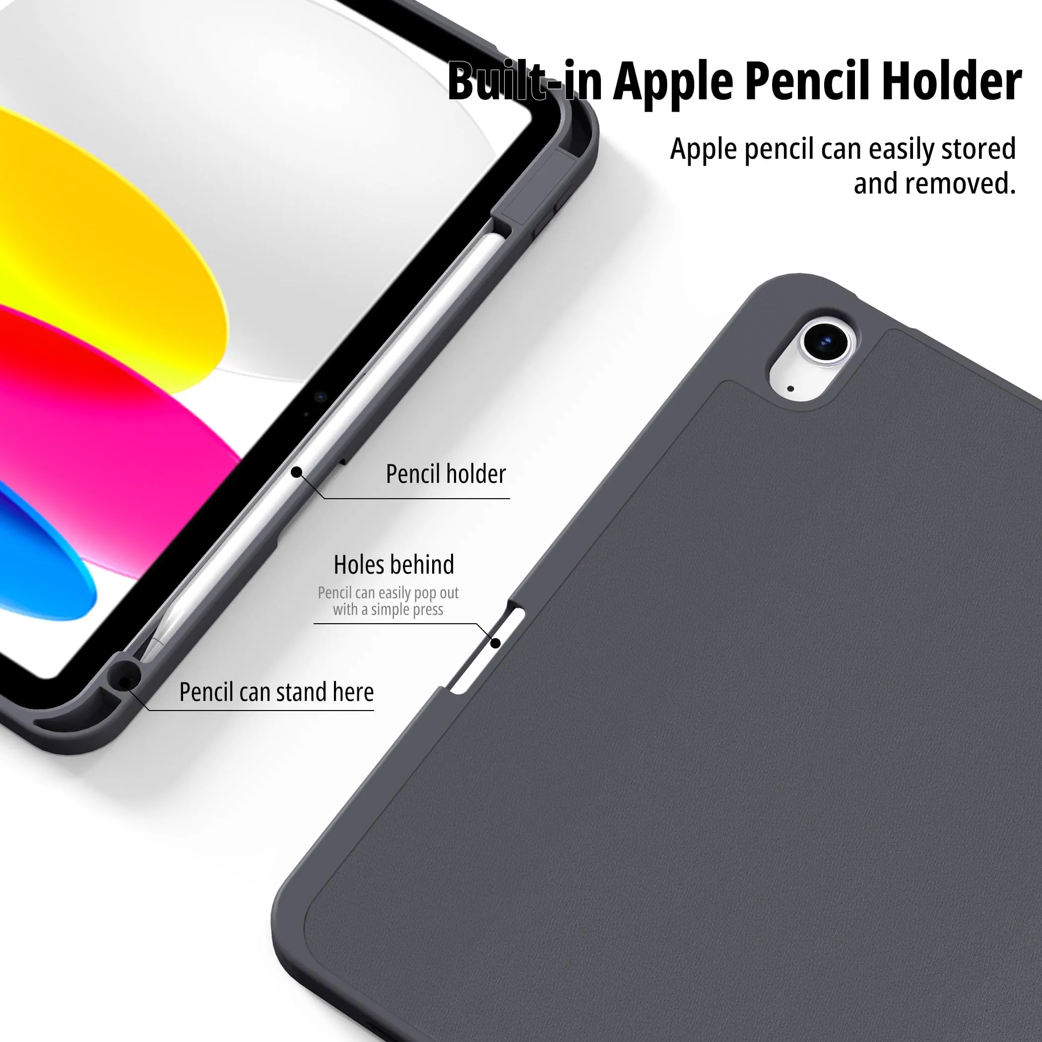 CACOE Cover per iPad 11 Generazione A16 e iPad 10 Generazione - immagine 3