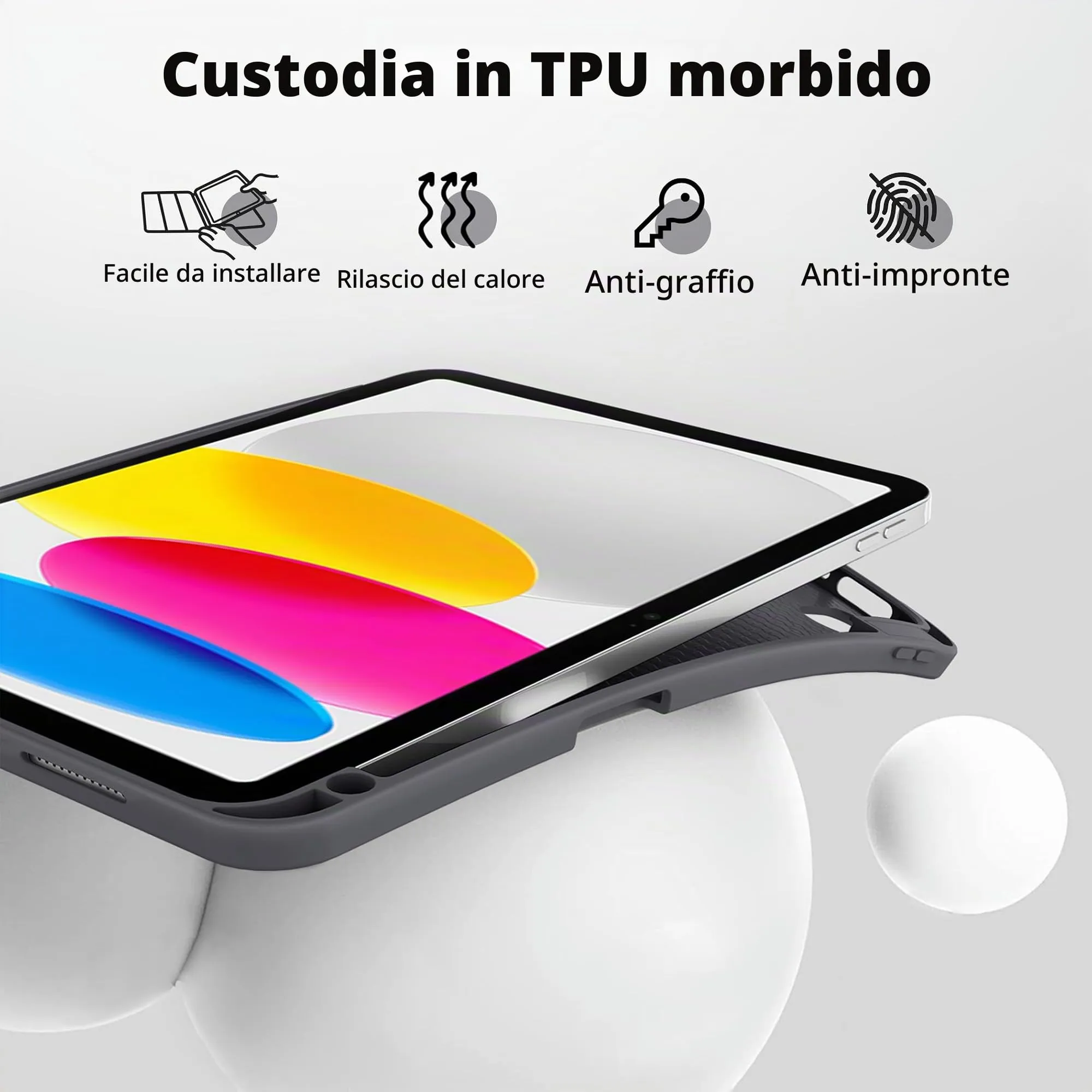 CACOE Cover per iPad 11 Generazione A16 e iPad 10 Generazione - immagine 5