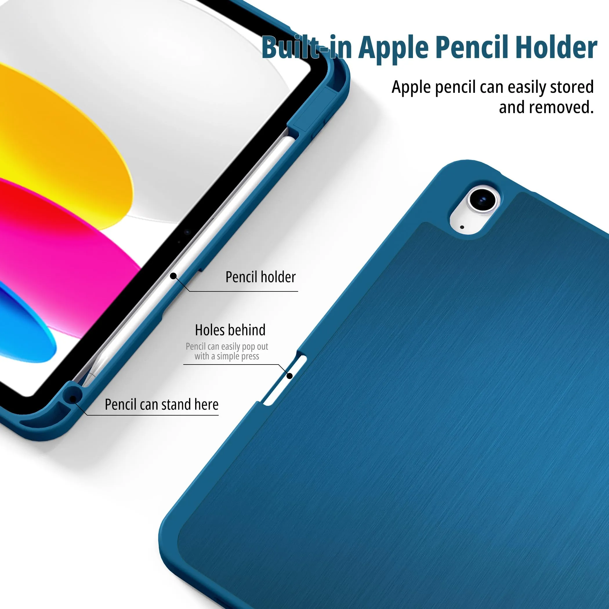 CACOE Cover per iPad 11 Generazione A16 e iPad 10 Generazione - immagine 3