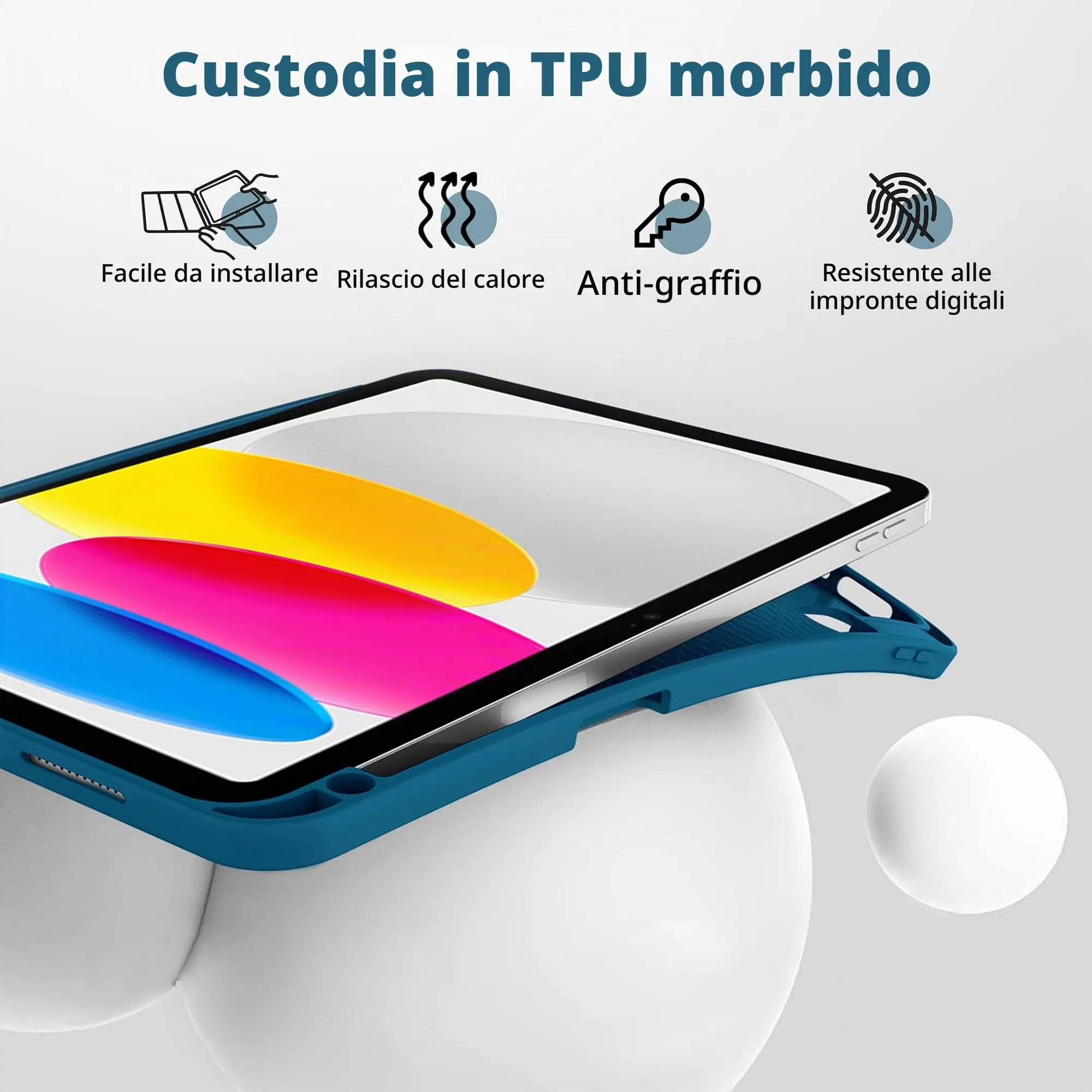 CACOE Cover per iPad 11 Generazione A16 e iPad 10 Generazione - immagine 6