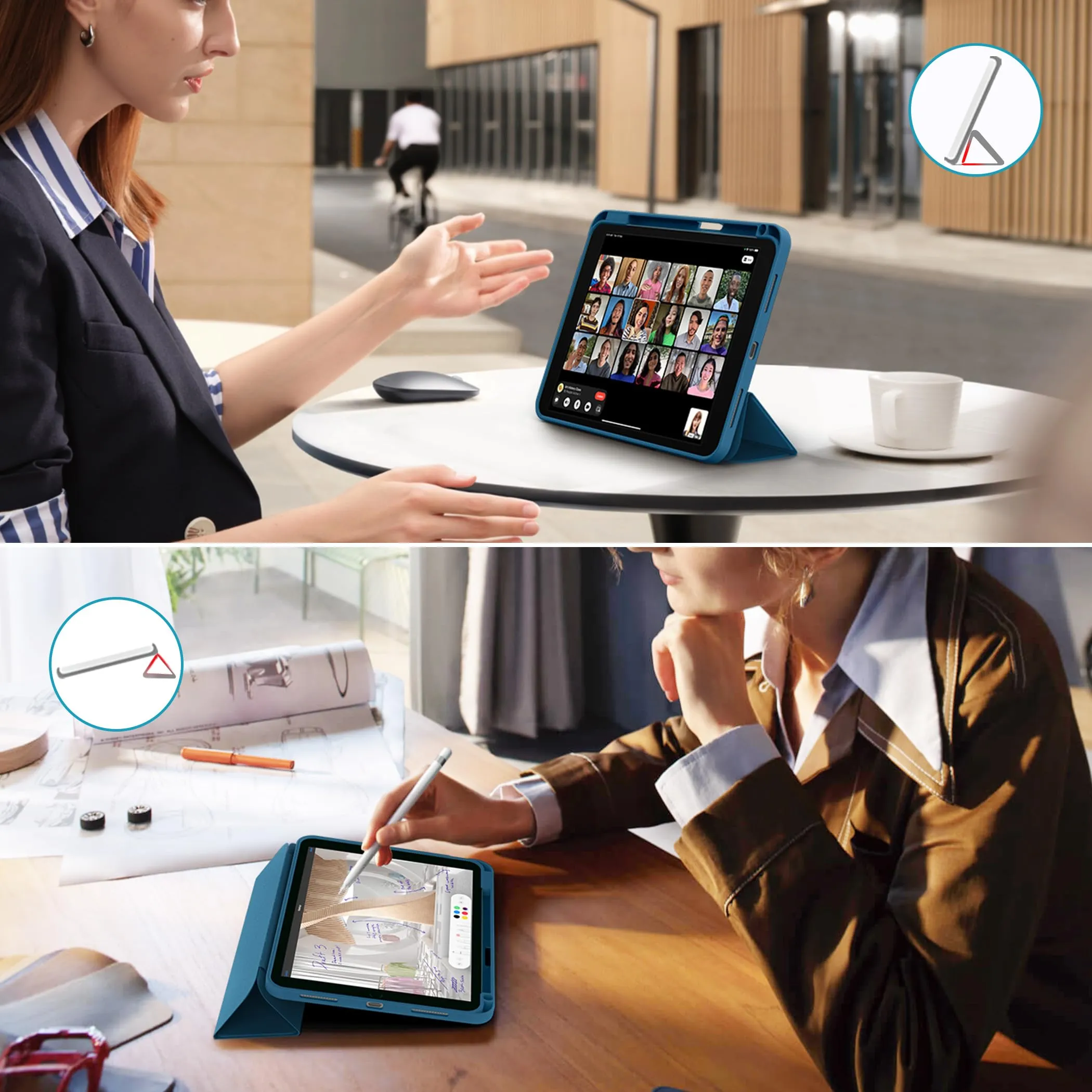 CACOE Cover per iPad 11 Generazione A16 e iPad 10 Generazione - immagine 7
