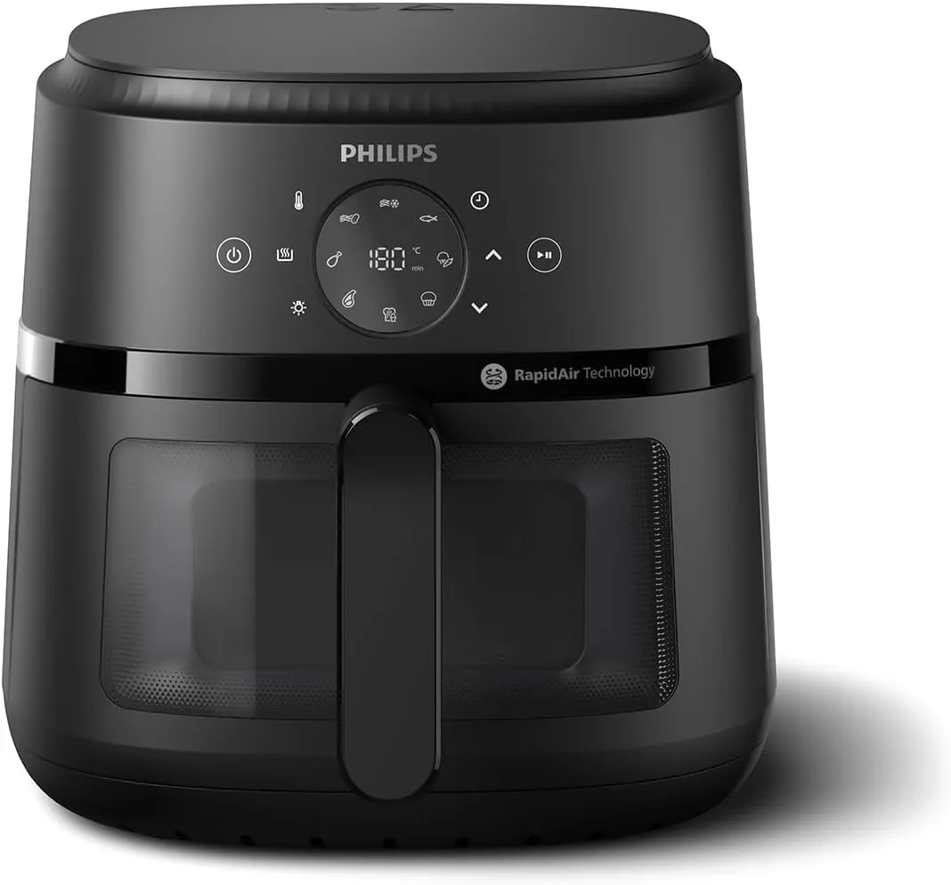 Philips Airfryer 2000 NA230/00 Friggitrice ad aria 6.2L con Finestrella e 13 modalità - immagine 2
