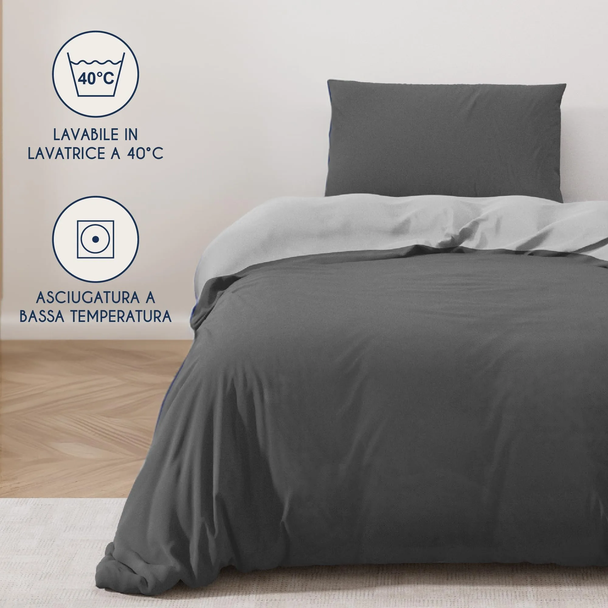 Dreamzie Copripiumino Singolo 140x200 cm e Federa 65x65 cm - immagine 5