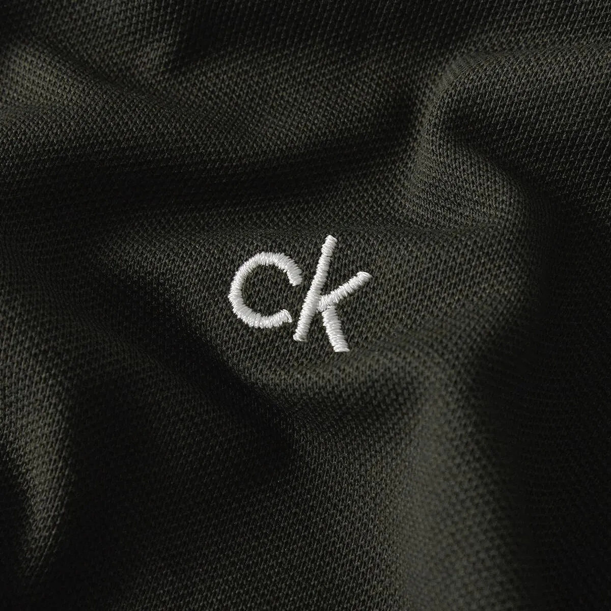 Calvin Klein Polo Golf Uomo Campus Verde Cacciatore - M - immagine 5