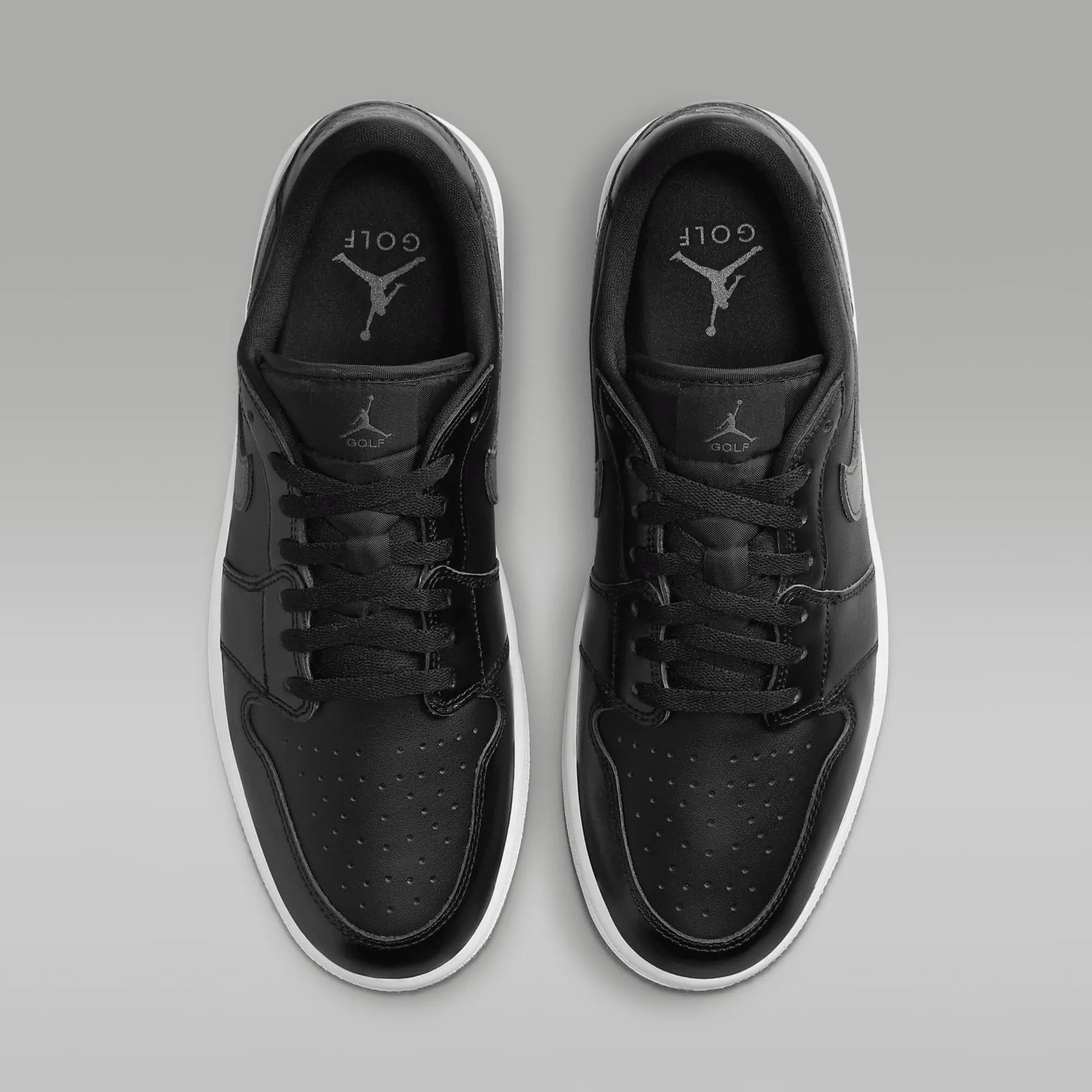 Nike Air Jordan 1 Low G Golf Shoes DD9315-005 Black/Medium Brown Gum/White/Anthracite - immagine 4