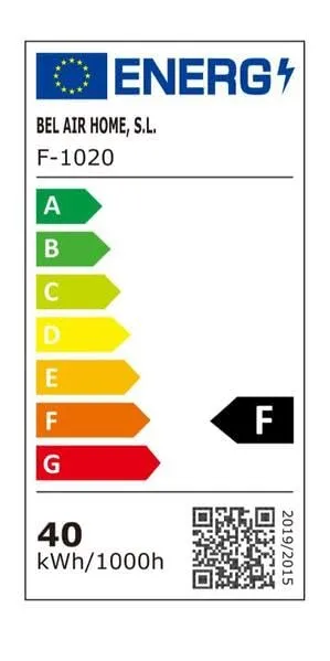 BEL AIR HOME Ventilatore da Soffitto ROBIN, Motore DC, Luce LED 36W, Pale a Scomparsa, Telecomando, Nero Metallo - immagine 10