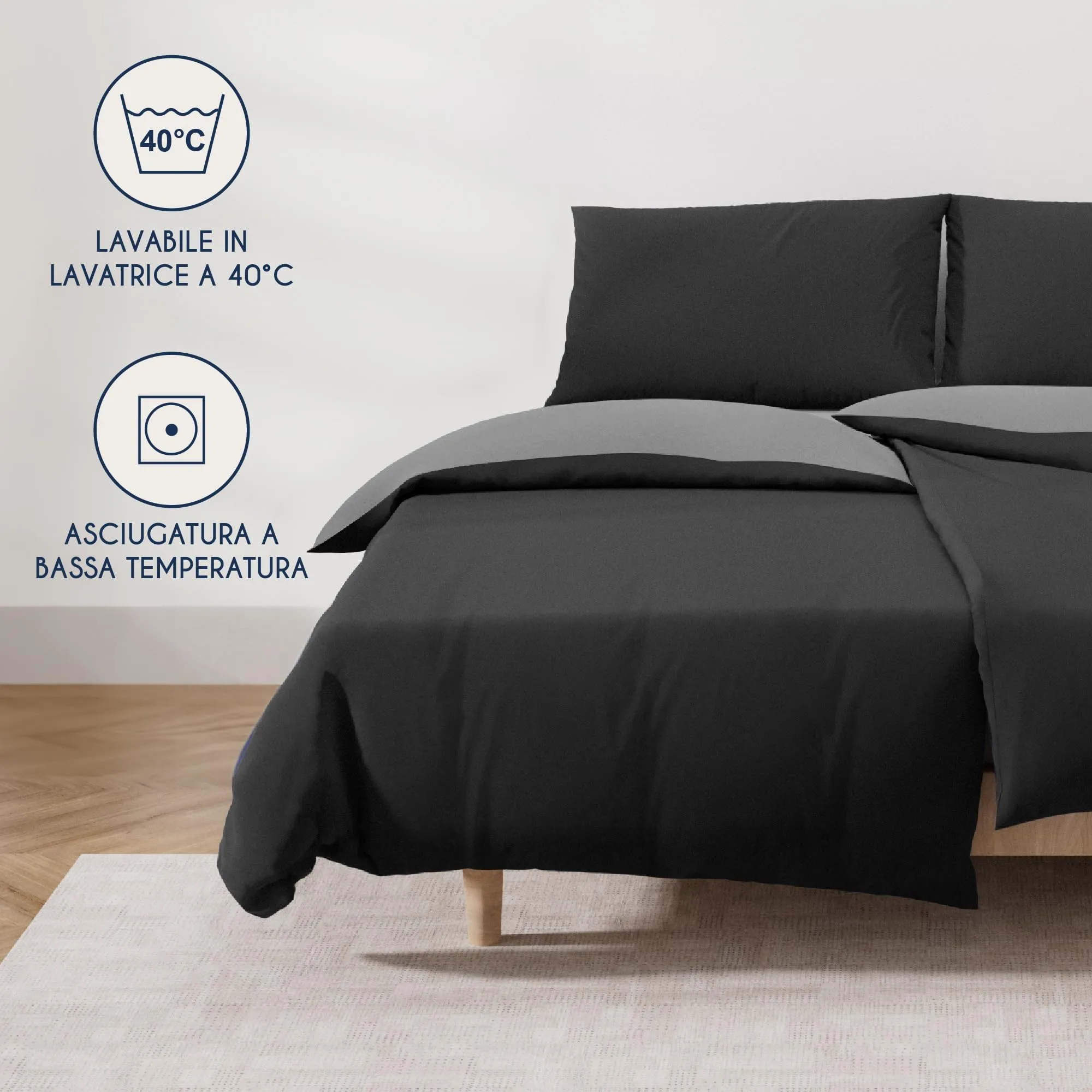 Dreamzie Set 2 Copripiumini Singolo 135x200 cm e 2 Federe 80x80 cm - immagine 5