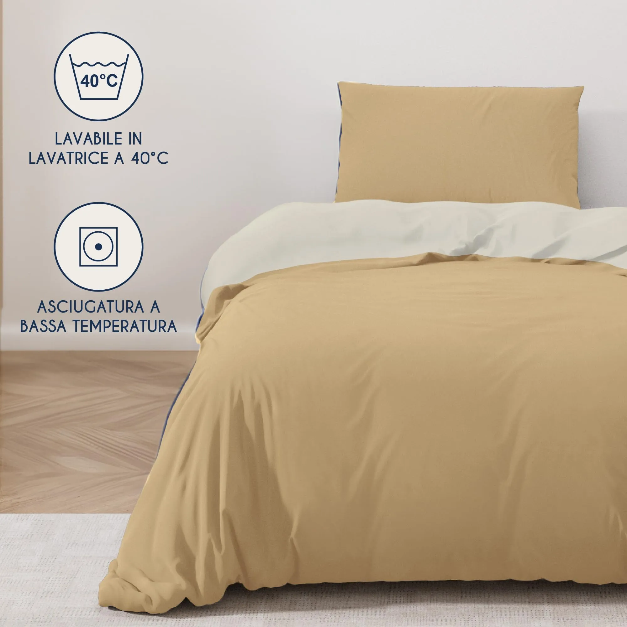 Dreamzie Copripiumino Singolo 135x200 cm e Federa 80x80 cm - immagine 5