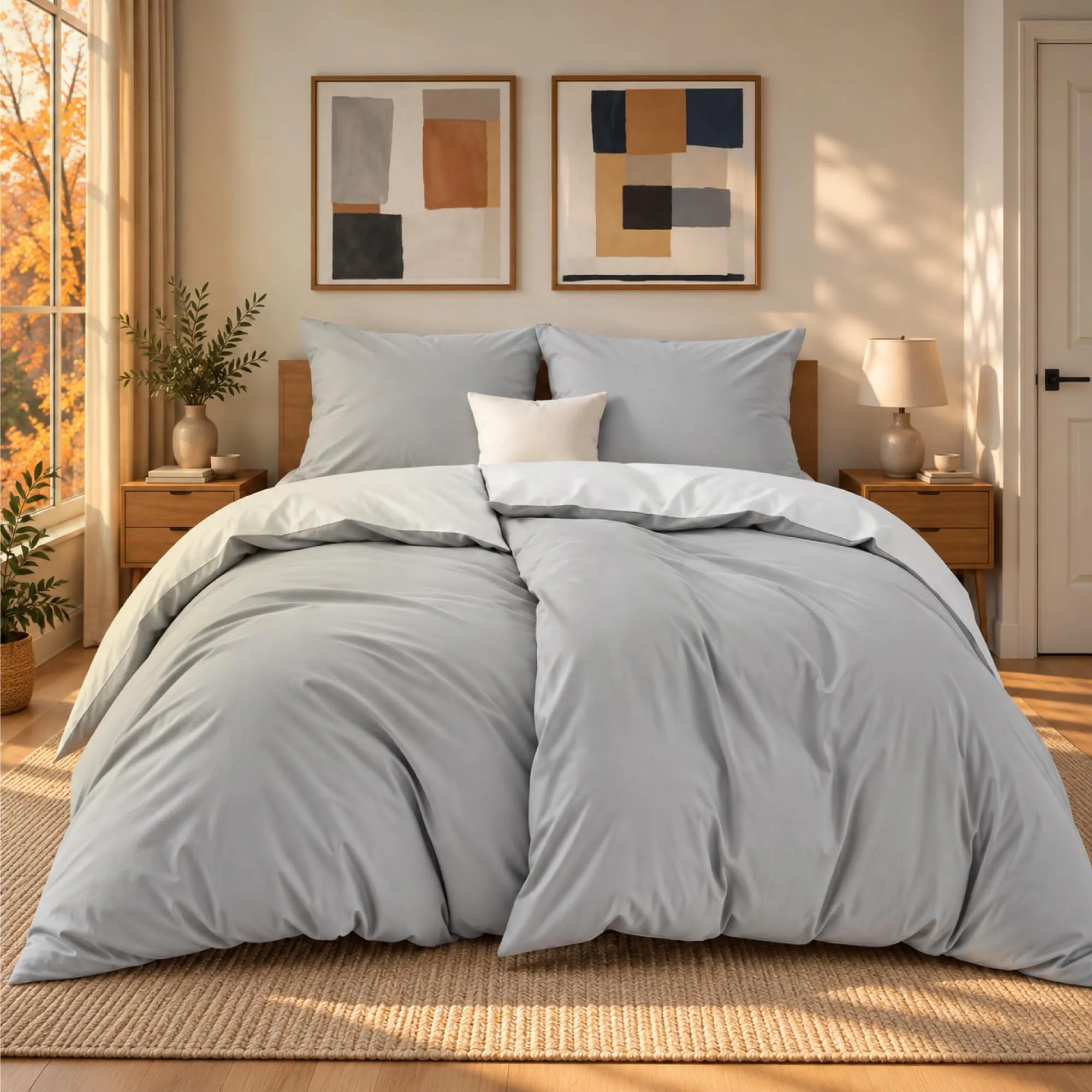 Dreamzie Set 2 Copripiumini Singolo 135x200 cm e 2 Federe 80x80 cm - immagine 1