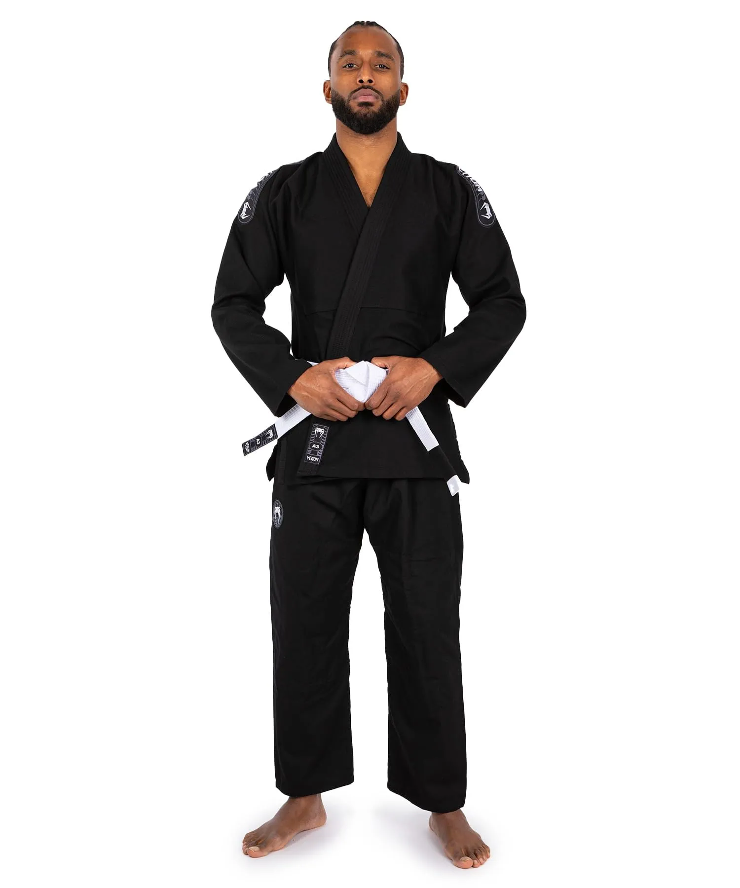 Venum First BJJ Gi Jiu Jitsu Gi Misto - Nero - A5 - immagine 3