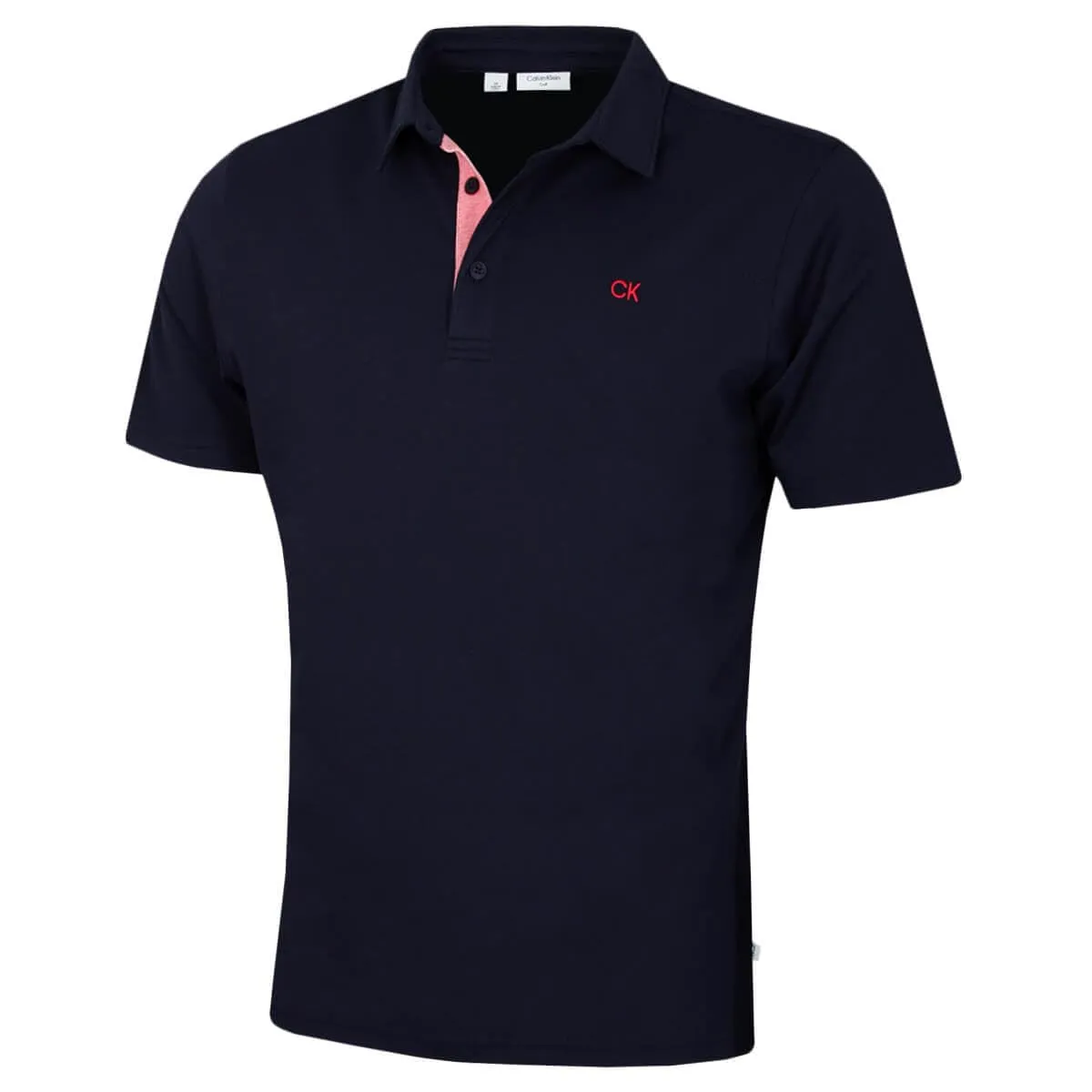 Calvin Klein Polo Golf Uomo Oxford Prep Campus - Blu Navy - L - immagine 1
