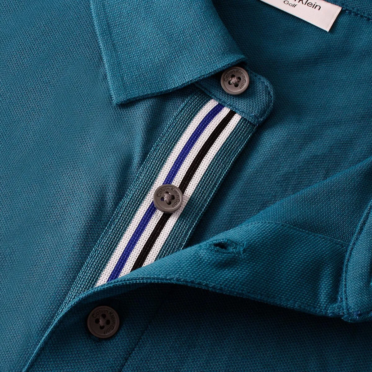 Calvin Klein Polo Golf Uomo Campus Petrol Sport 4XL - immagine 6