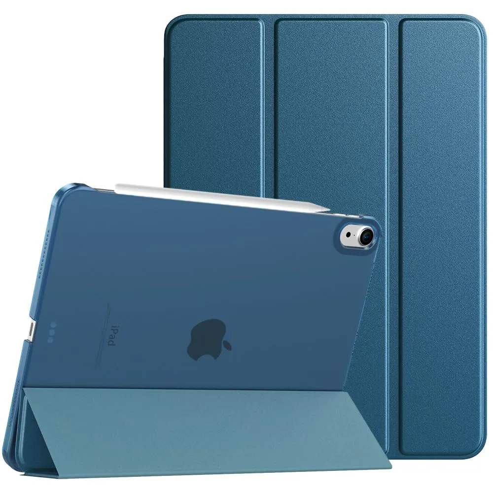 TiMOVO Cover per iPad Air 11" M4/M3/M2, Air 5a/4a 10,9", Blu Cobalto - immagine 1
