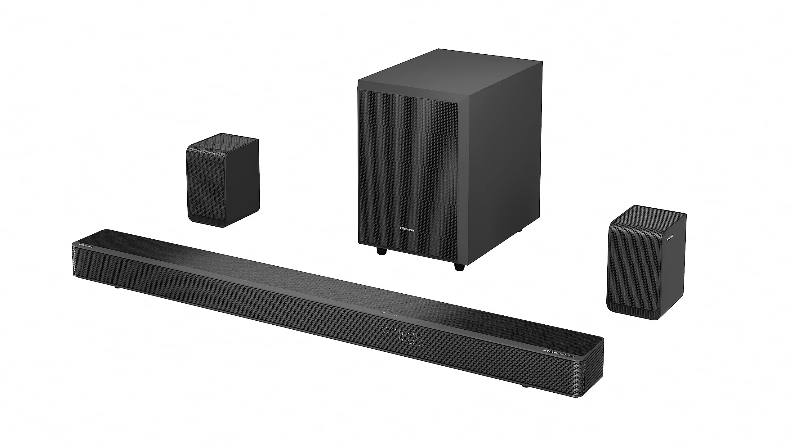 Hisense AX5125H Soundbar 5.1.2 500W with Wireless Subwoofer and Rear Speakers, Dolby Atmos and DTS:X, Bluetooth, HDMI, USB, Optical Audio Input - immagine 3