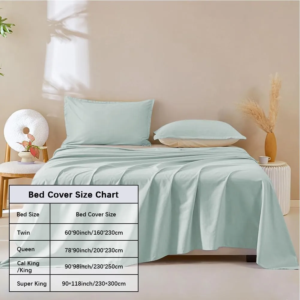 DUJUIKE Copriletto Impermeabile per Letto Matrimoniale, Divano e Animali, Twin 160 x 230 cm, Verde - immagine 3
