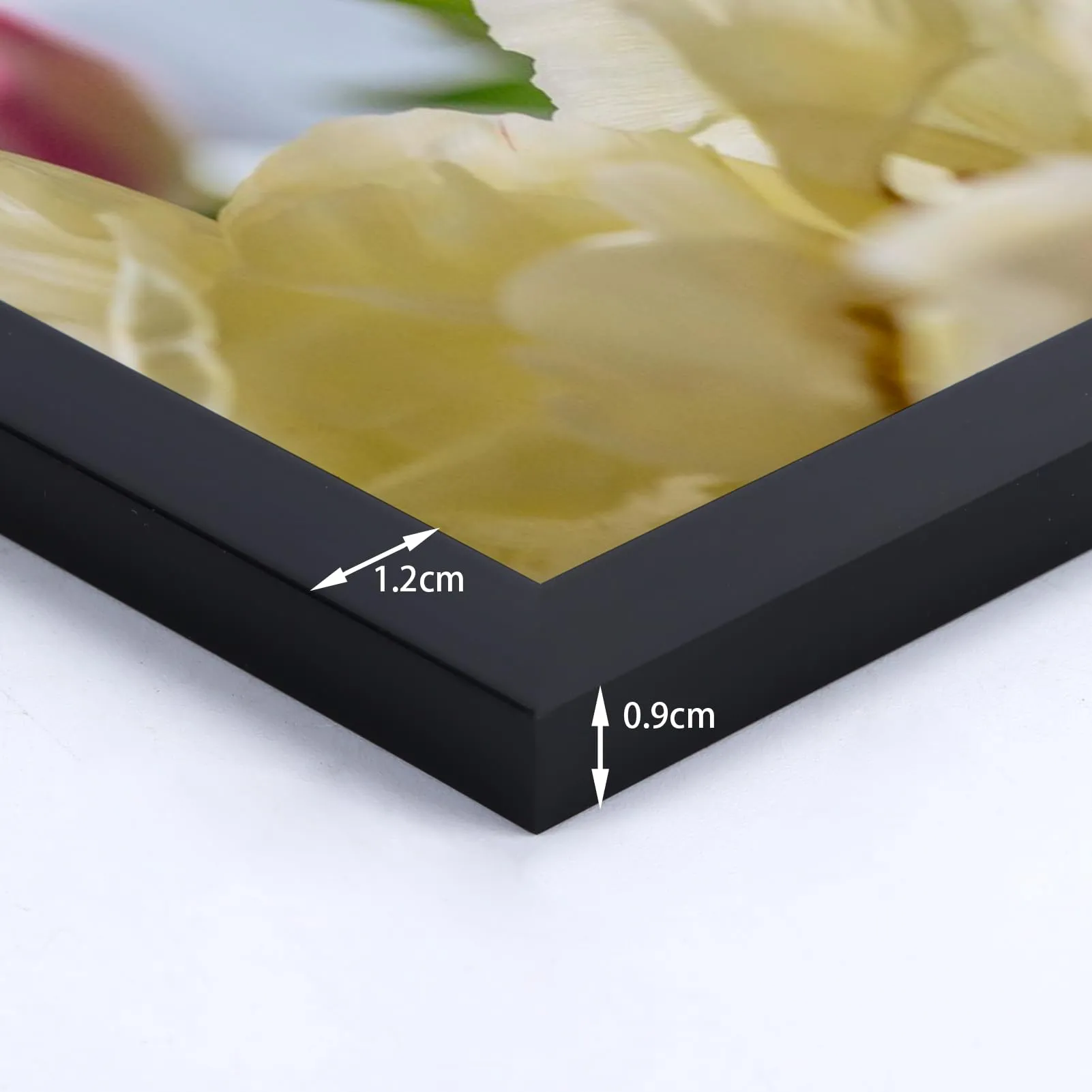 Giftgarden Cornice A3 in PVC, Nero, 1 Pezzo - immagine 3