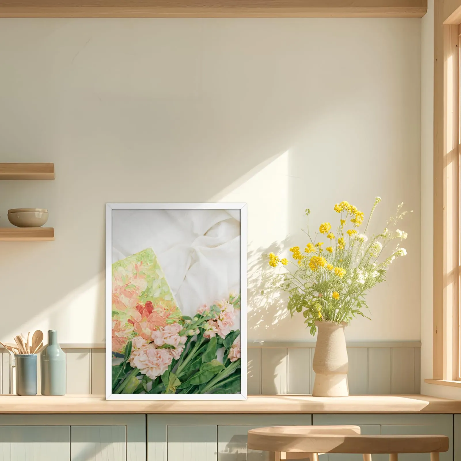 Giftgarden Cornice in Alluminio Bianca A2, 1 Pezzo - immagine 5