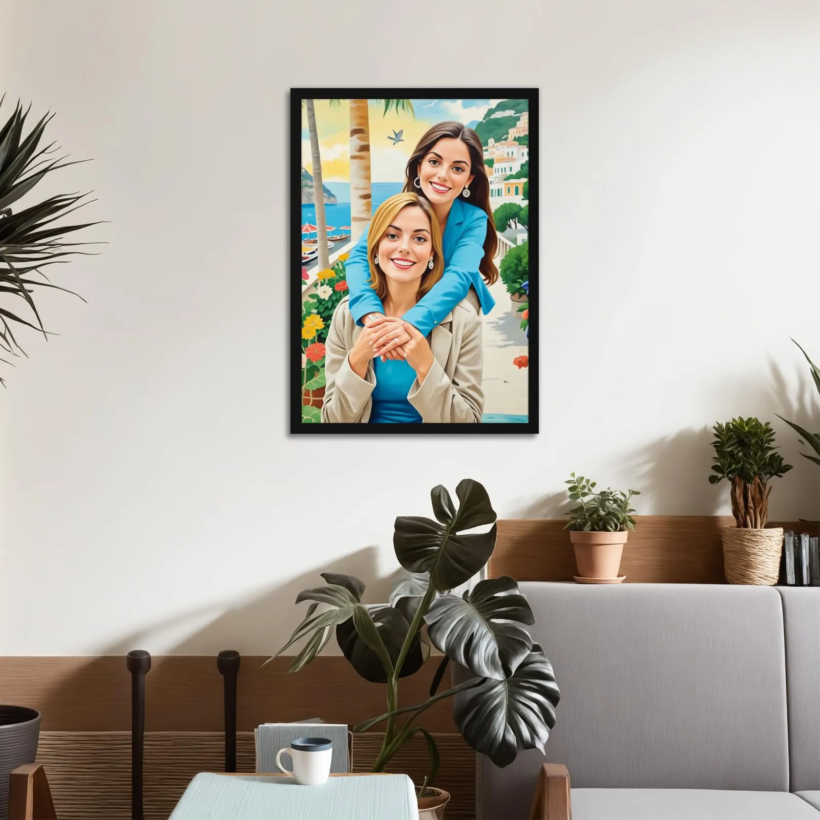Giftgarden Cornice in Alluminio A2, Nero - immagine 3