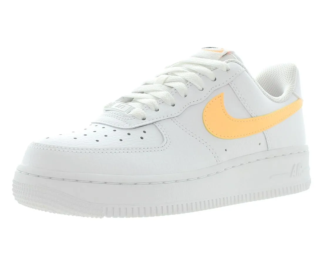 Nike Air Force 1 '07 Women's Shoes - White/Yellow - 36.5 EU - immagine 1
