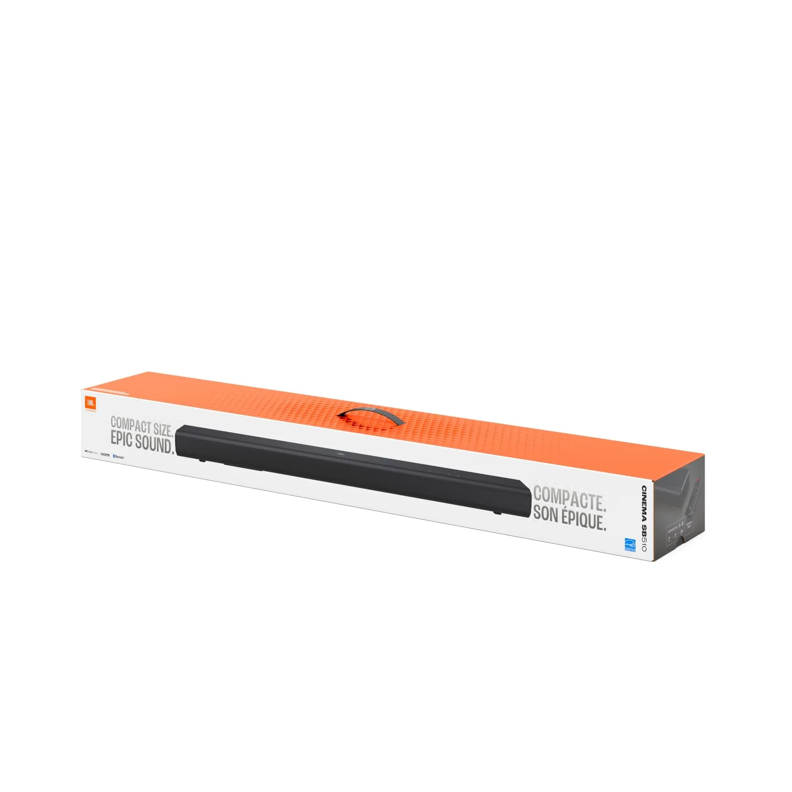 JBL Cinema SB 510 Soundbar 3.1 Canali con Subwoofer Integrato, Bluetooth, Dolby Atmos, HDMI ARC, 200 Watt, Nero - immagine 7