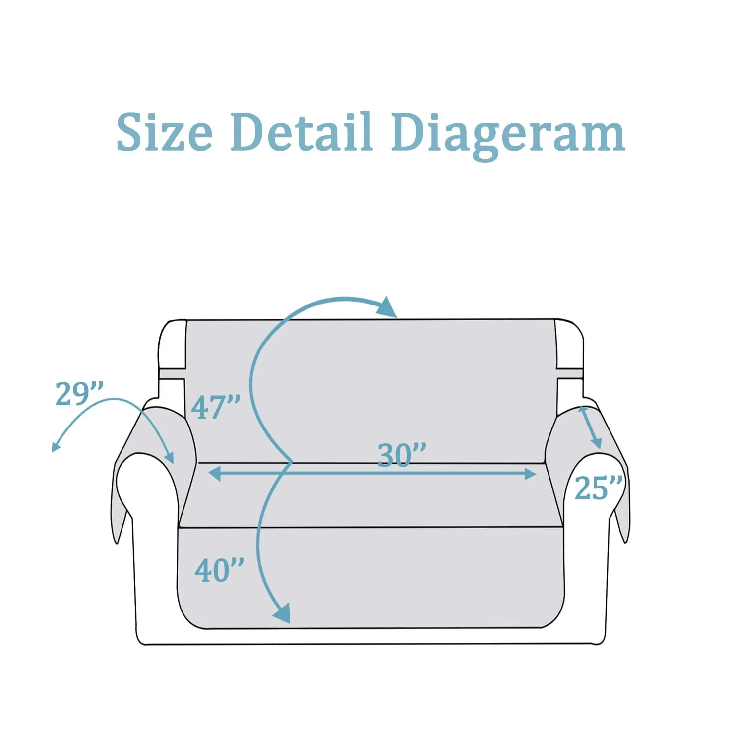 Easy-Going Coprisedia Reversibile Lavabile e Resistente all'Acqua per Cani con Cinghia Regolabile (Poltrona 76 cm, Marrone/Beige) - immagine 6