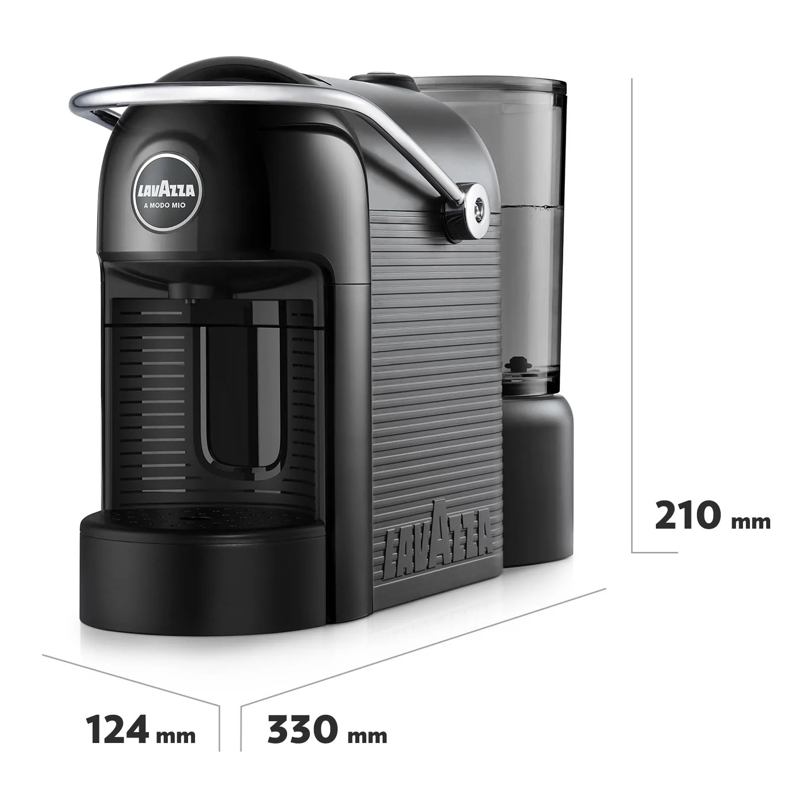 Lavazza A Modo Mio Jolie Evo Macchina Espresso Nera con 64 Capsule Crema e Gusto Classico - immagine 5