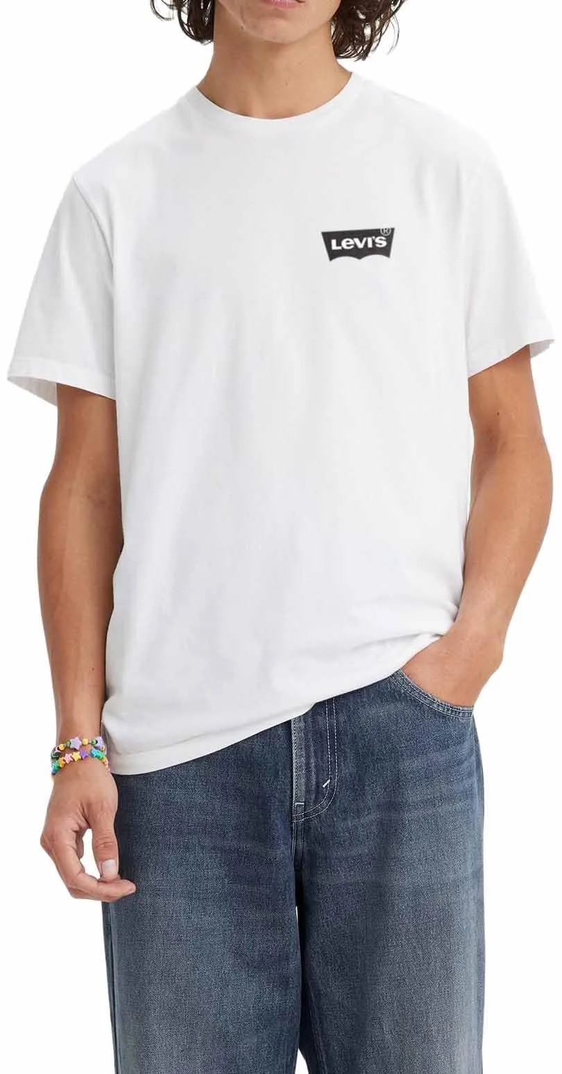Levi's Graphic Crewneck T-Shirt - BW White +, XS - immagine 1