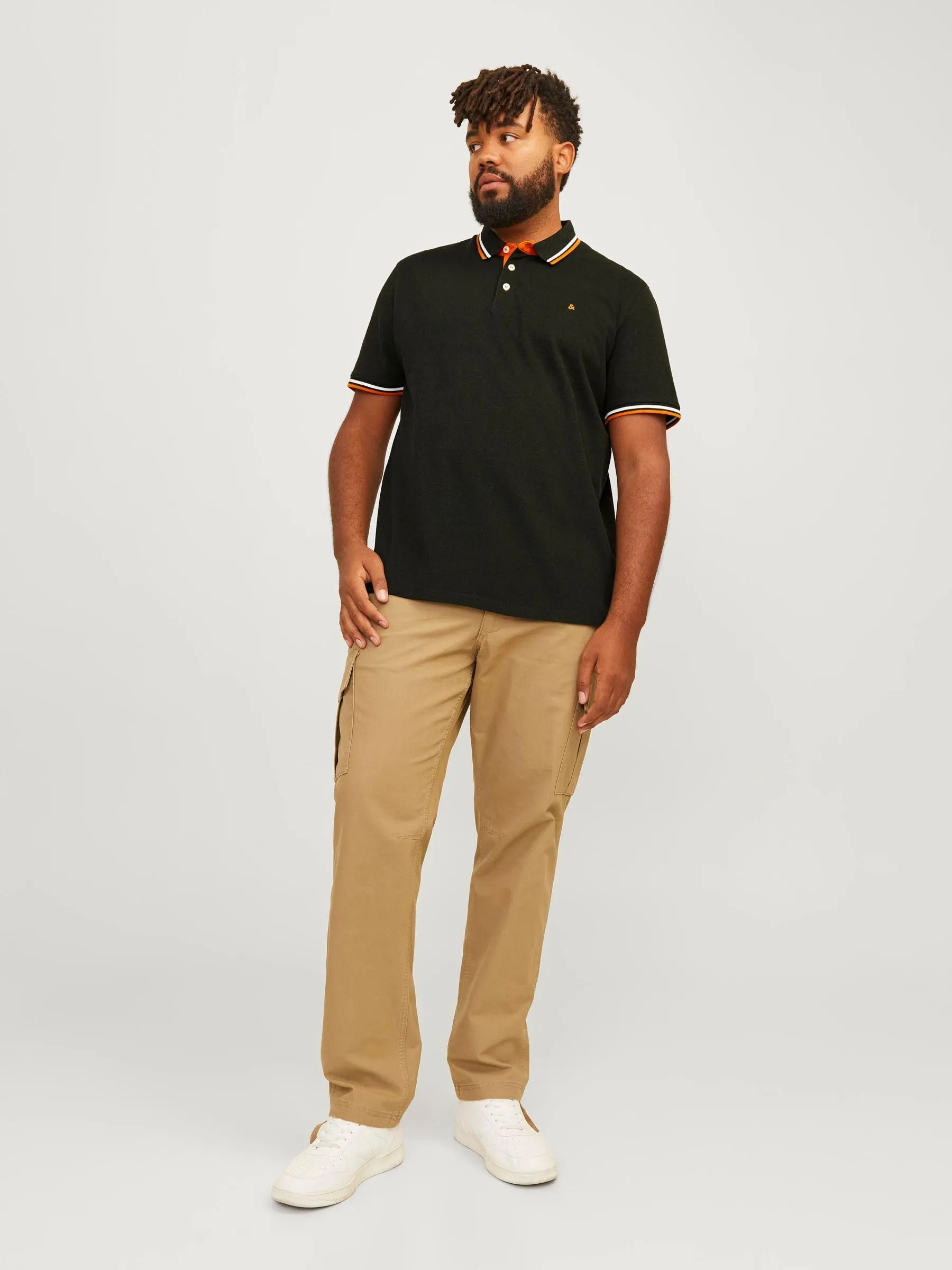 Jack & Jones Polo Uomo, Verde Combo, 3XL - immagine 4
