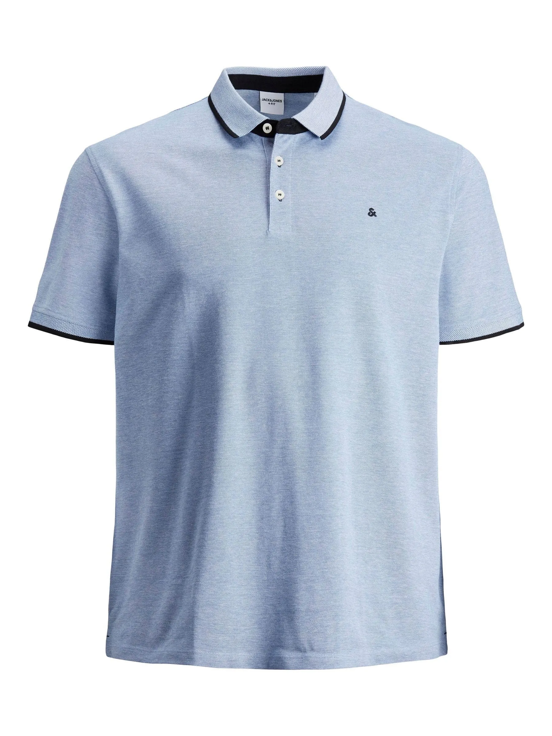 Jack & Jones Jjepaulos Polo Shirt - Blu (Bright Cobalt Detail: PS), 4XL - immagine 1