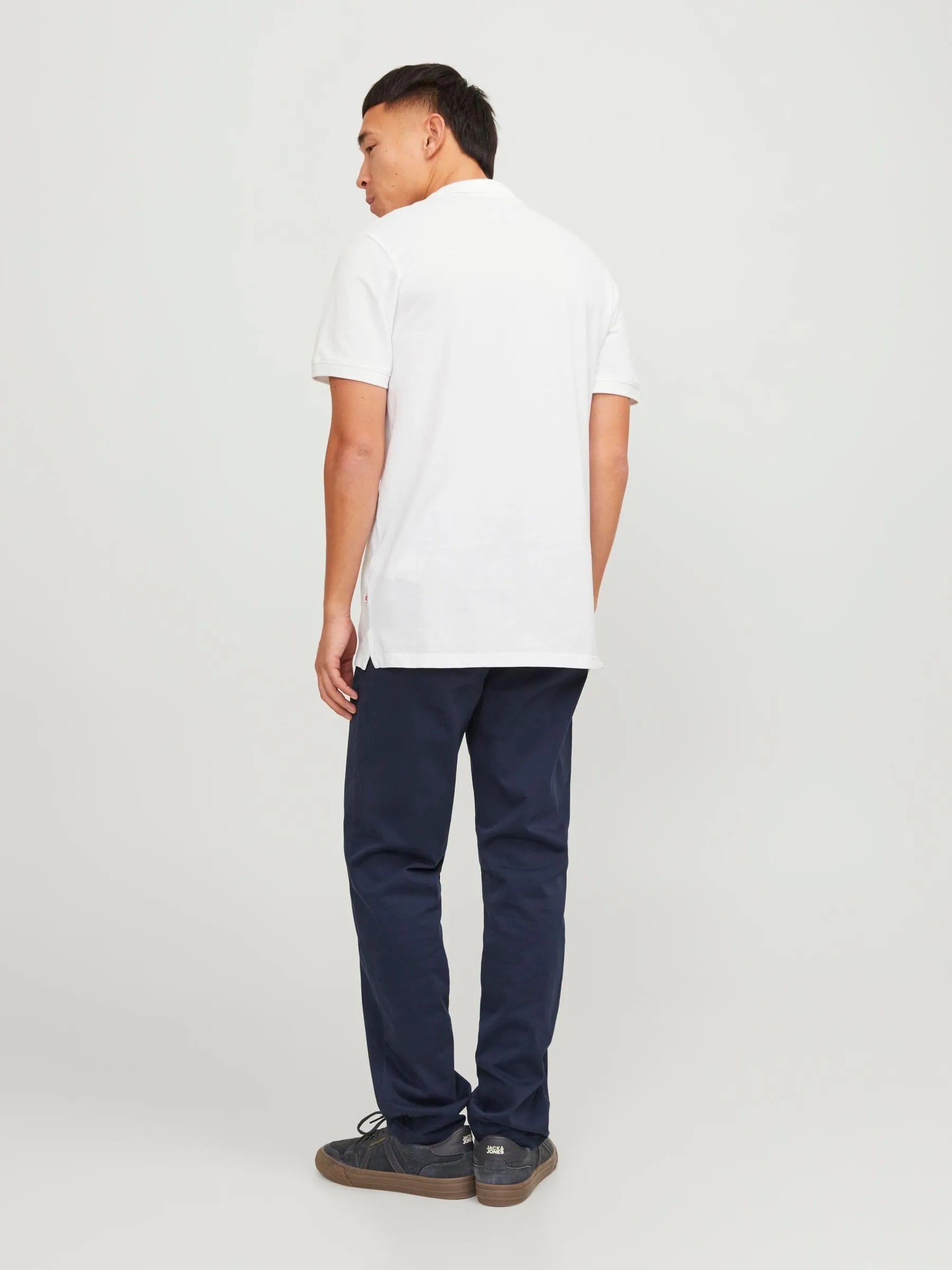 Jack & Jones JJebasic Polo SS Noos, Slim Fit, White, XL - immagine 5