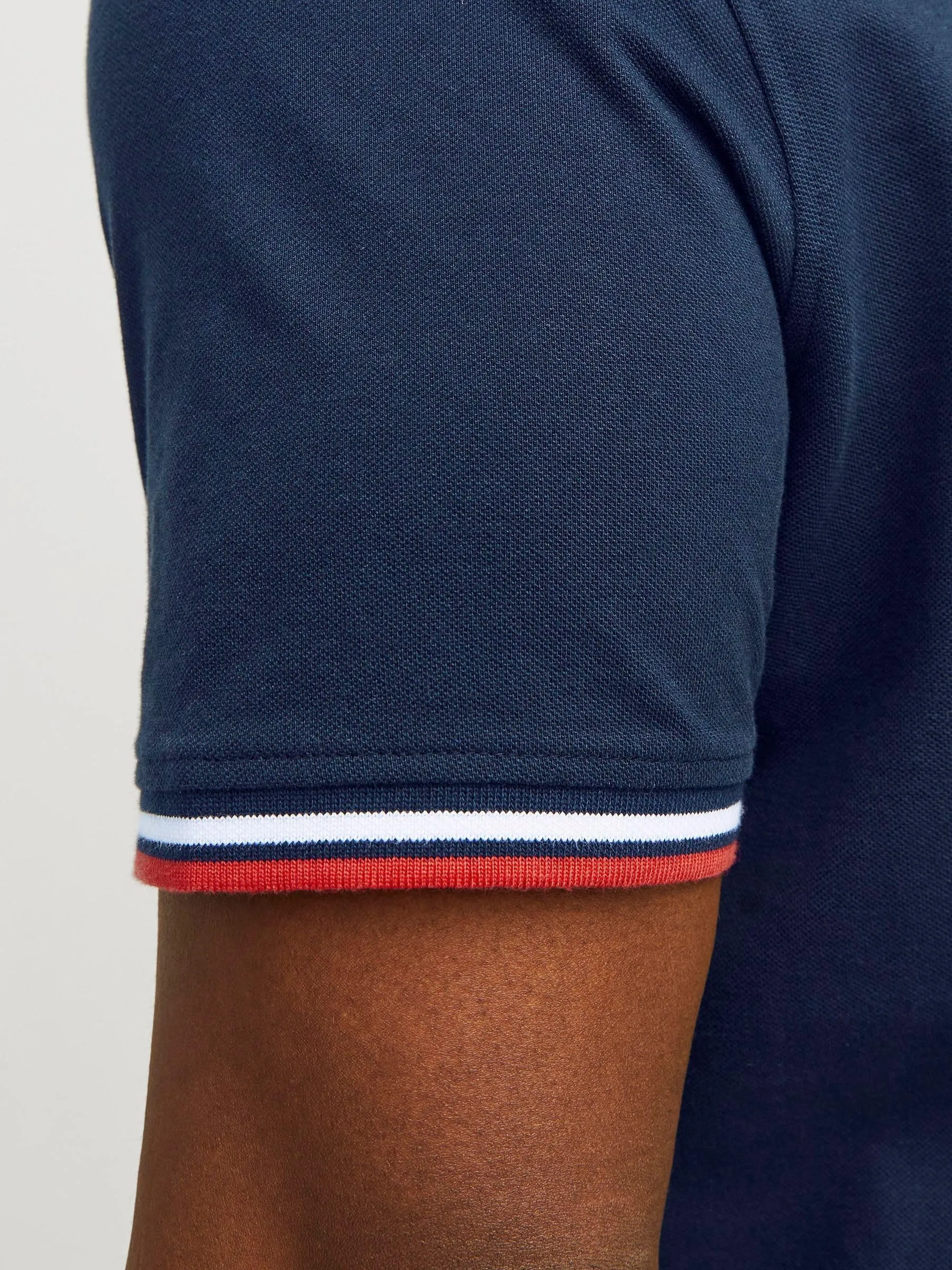 Jack & Jones Polo Semplice Blu 3XL - immagine 5