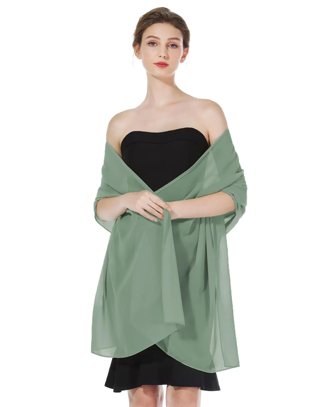 BEAUTELICATE Scialle Stola in Chiffon per Donna - immagine 2