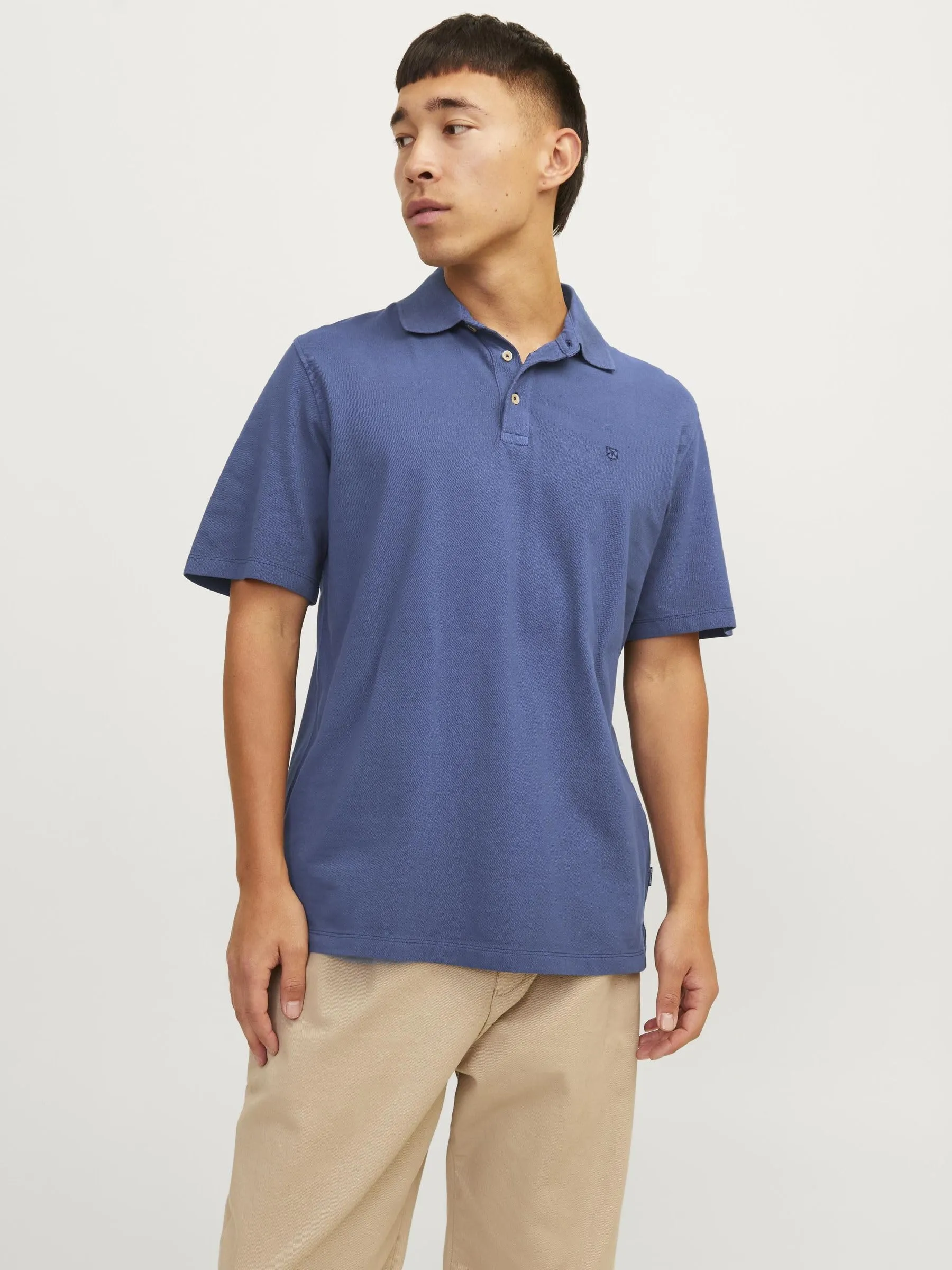 Jack & Jones Camicia Polo Semplice Blu M - immagine 2