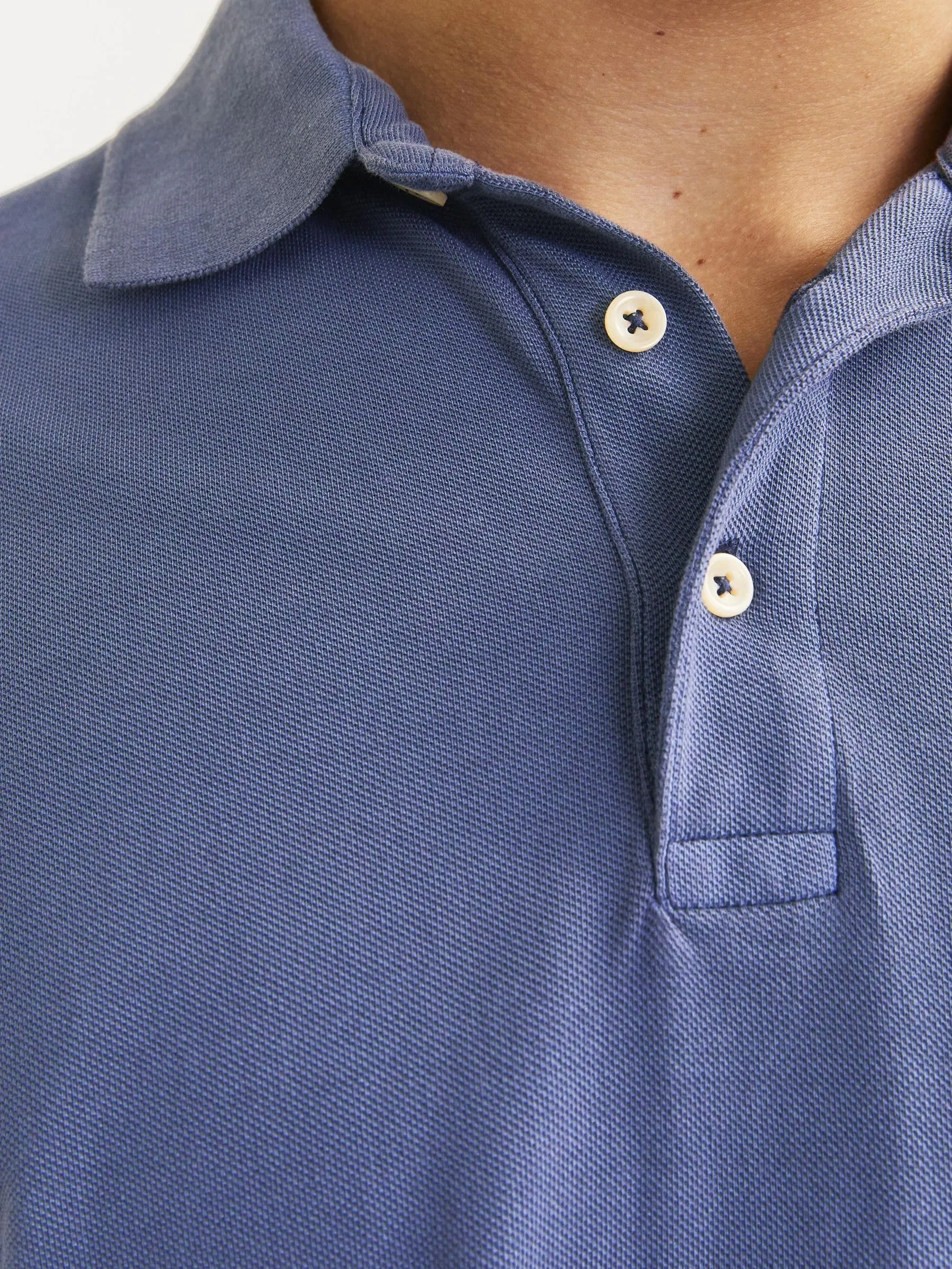 Jack & Jones Camicia Polo Semplice Blu M - immagine 5