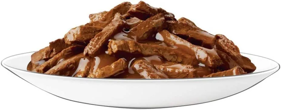 Purina Felix Sfilaccetti Rustici Cibo Umido per Gatti Manzo e Pollo, 48 buste da 80g - immagine 8