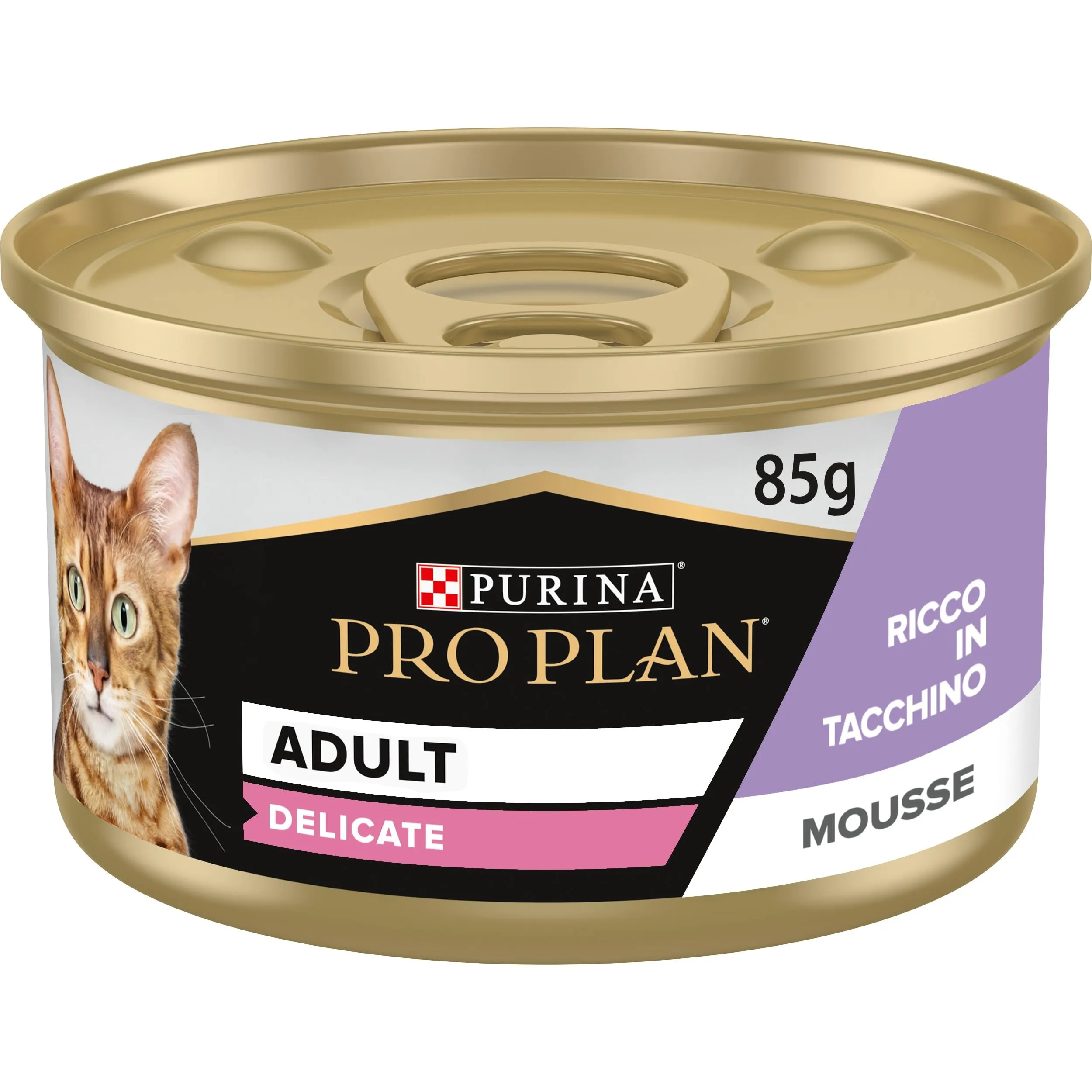 Purina Pro Plan Delicate Digestion Mousse per Gatti, 24 Lattine da 85g - immagine 2
