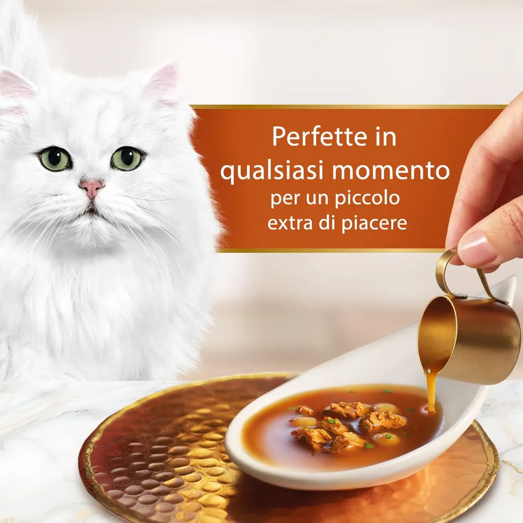Gourmet Soup Royale Cibo Umido per Gatti Adulti, 30 Bustine da 45g - immagine 5