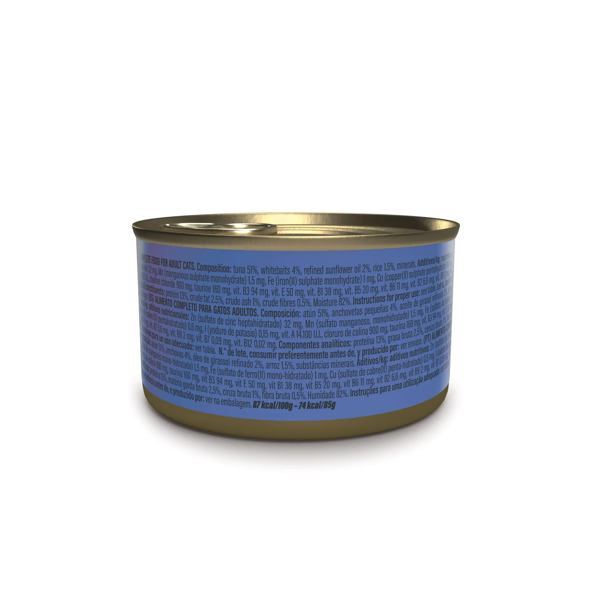 Schesir Tonnetto con Alicette in Gelatina, Cibo Umido per Gatti, 12 x 85g - immagine 2