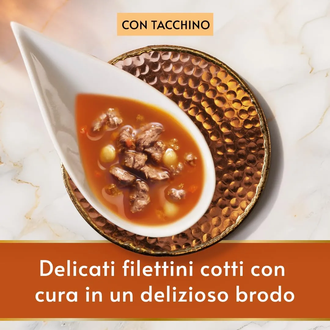 Gourmet Soup Royale Cibo Umido per Gatti Adulti, 30 Bustine da 45g - immagine 3