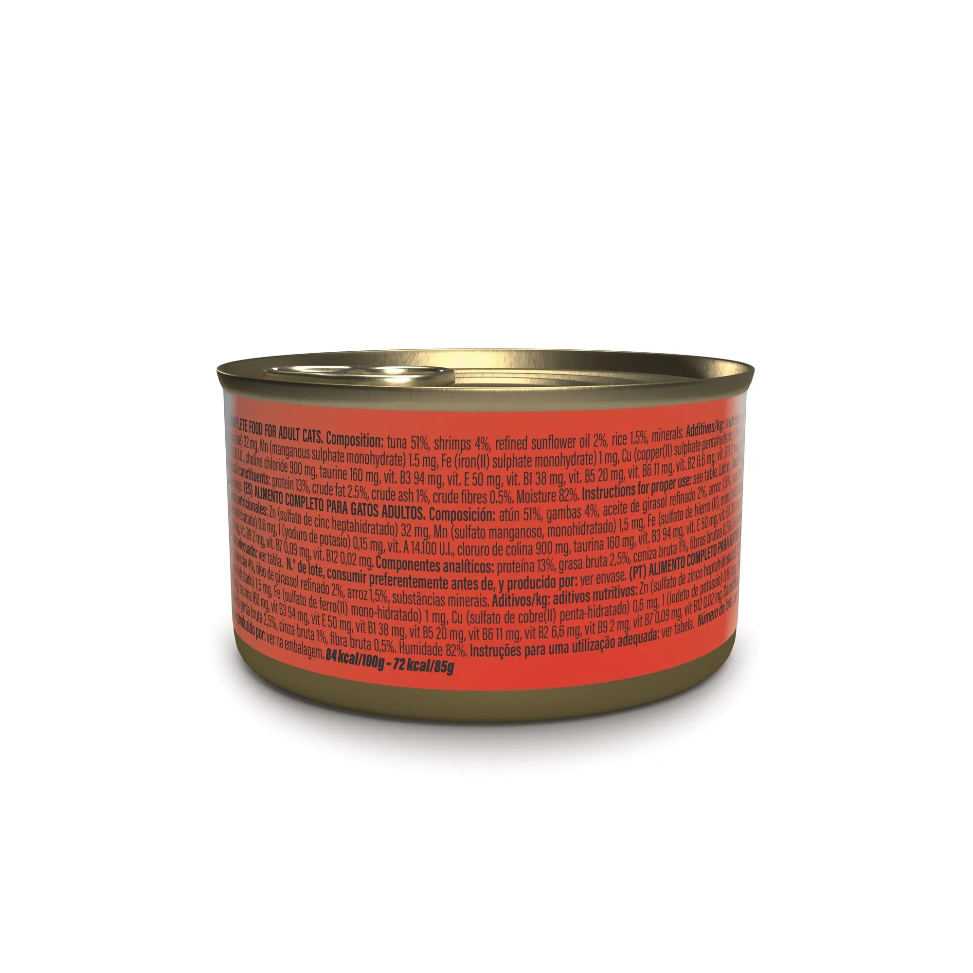 Schesir Tonnetto con Gamberetti in Gelatina, Cibo Umido per Gatti, 12 x 85g - immagine 3