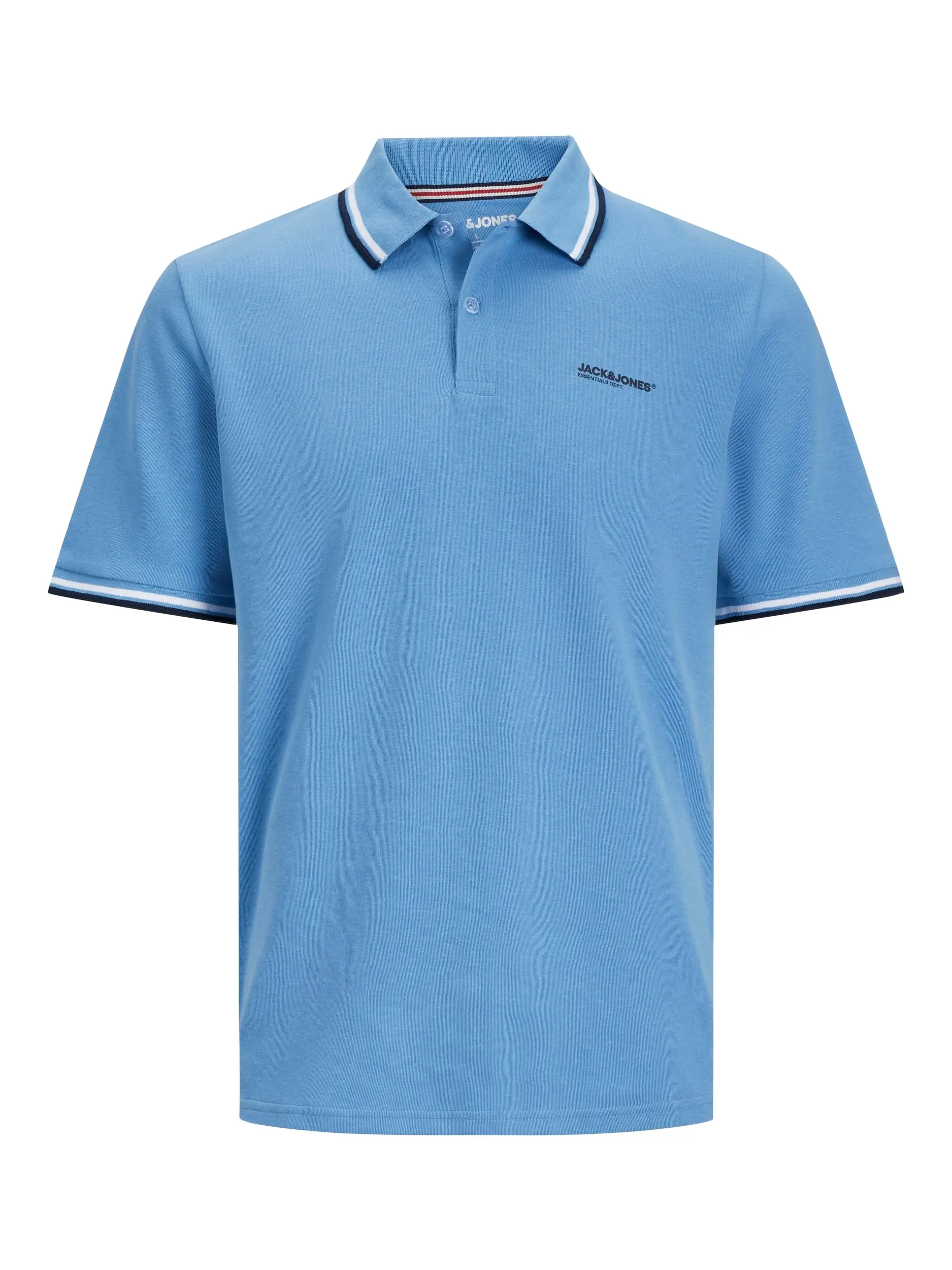Jack & Jones JJCAMPA Polo SS, Pacific Coast/Stampa, Small - immagine 1