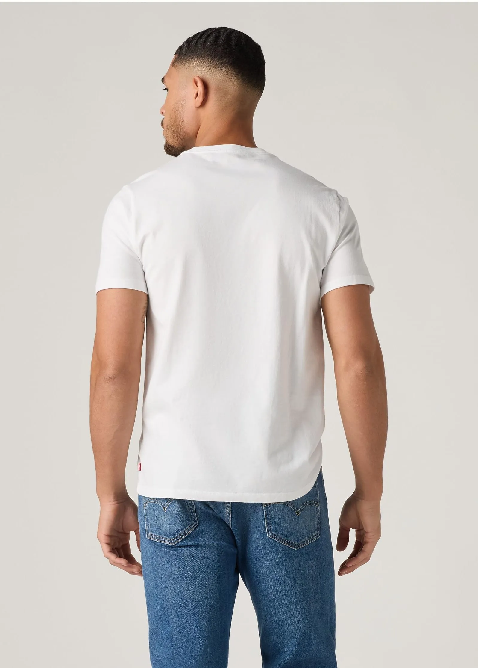 Levi's Graphic Crewneck T-Shirt - White, L - immagine 3